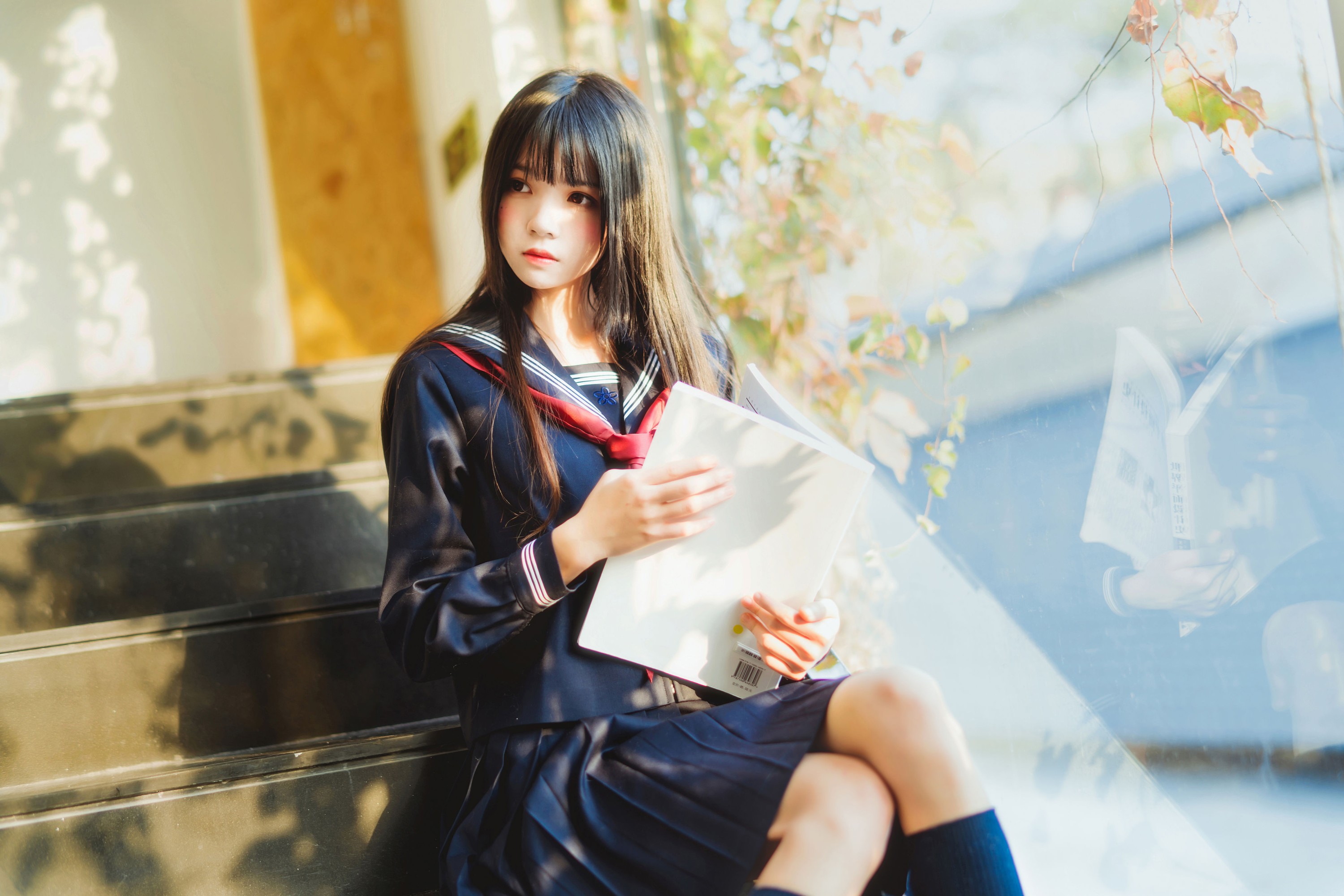 图片[4] - 桜桃喵 - 《午后高校少女》[42P] - 机器猫次元 - 机器猫次元