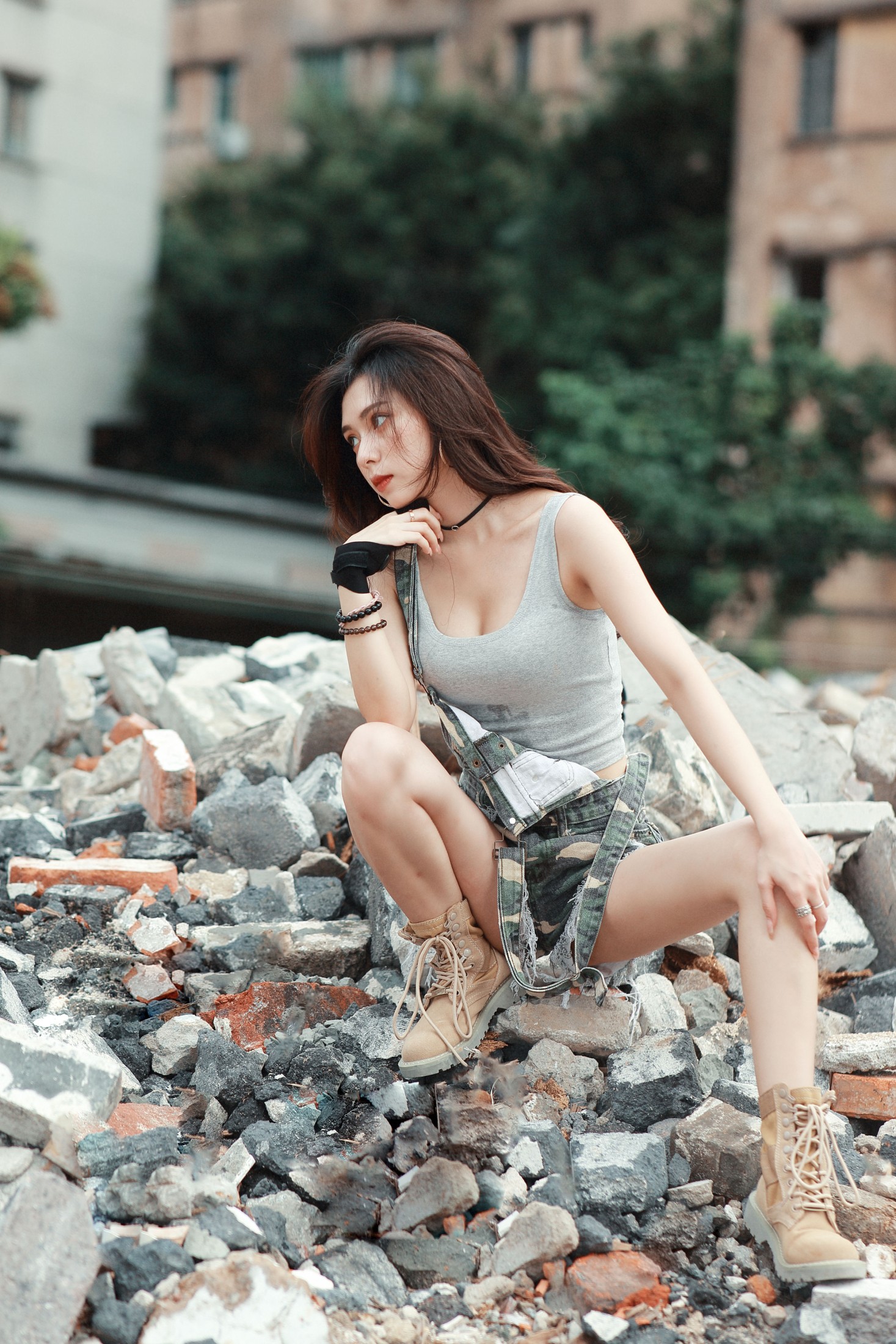 图片[5] - 七七 - 《废墟女孩》[25P] - 机器猫次元 - 机器猫次元