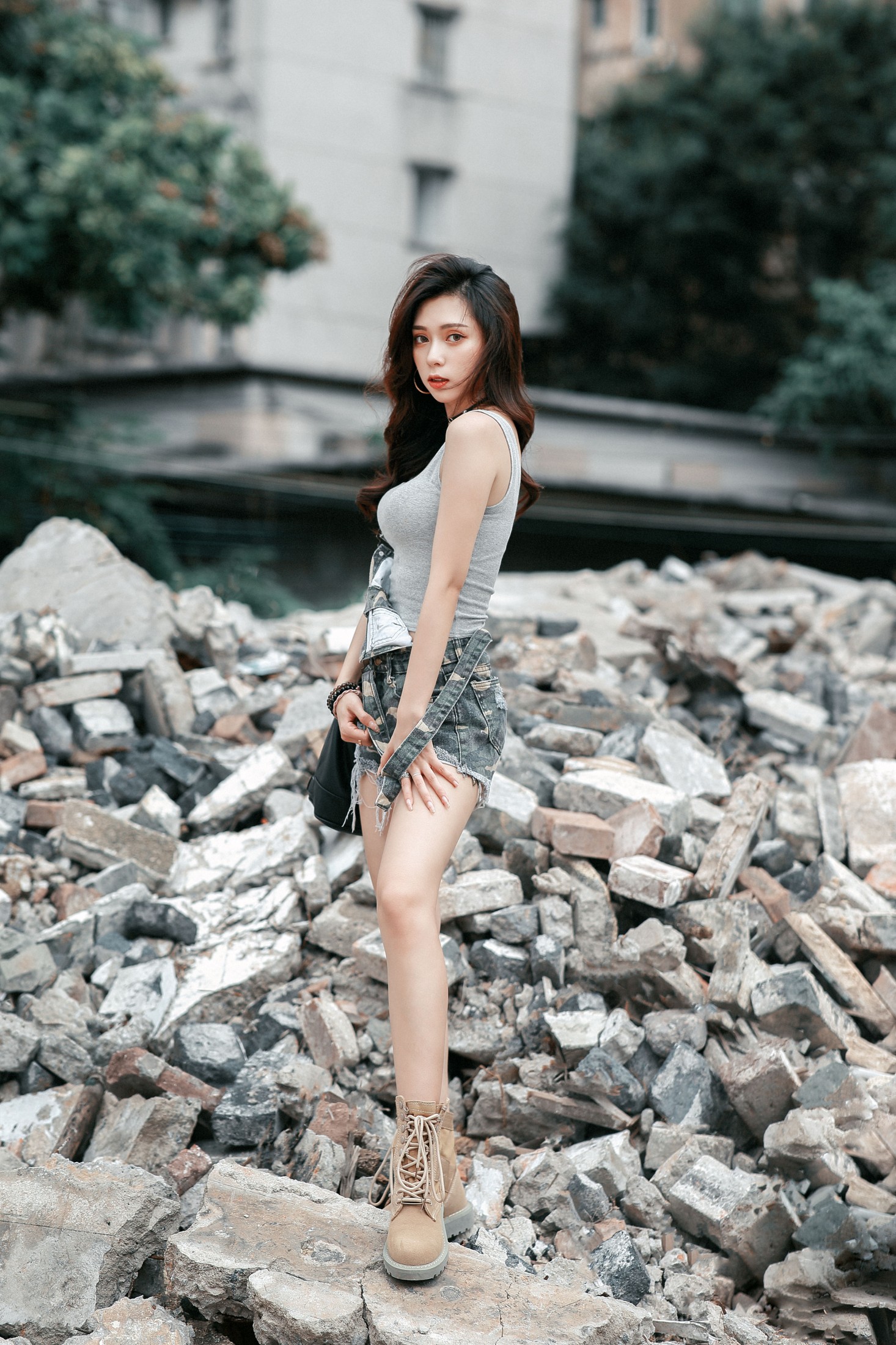 图片[3] - 七七 - 《废墟女孩》[25P] - 机器猫次元 - 机器猫次元