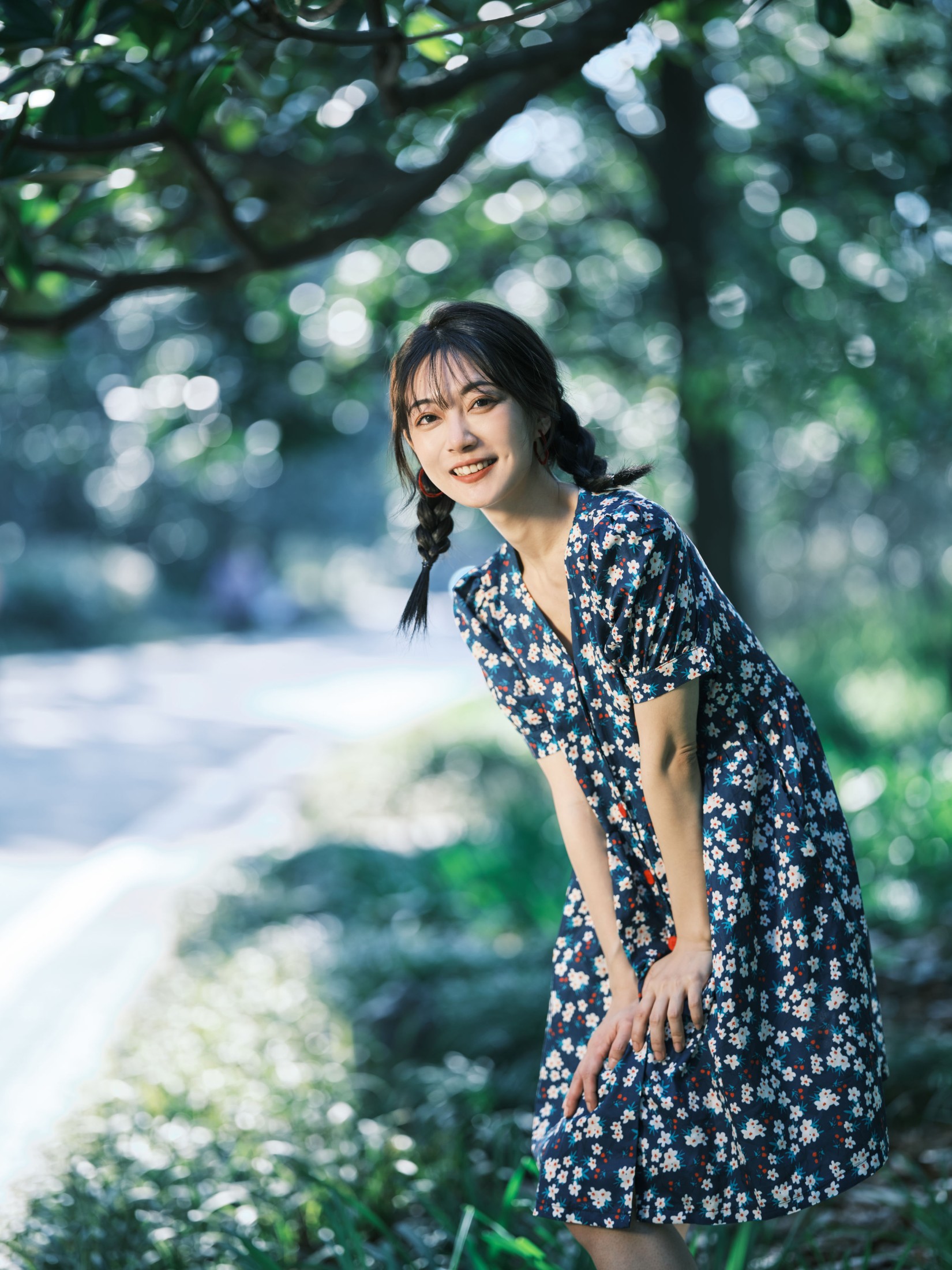 图片[3] - 飞鸟咕咕- 《复古碎花裙》[31P] - 机器猫次元 - 机器猫次元