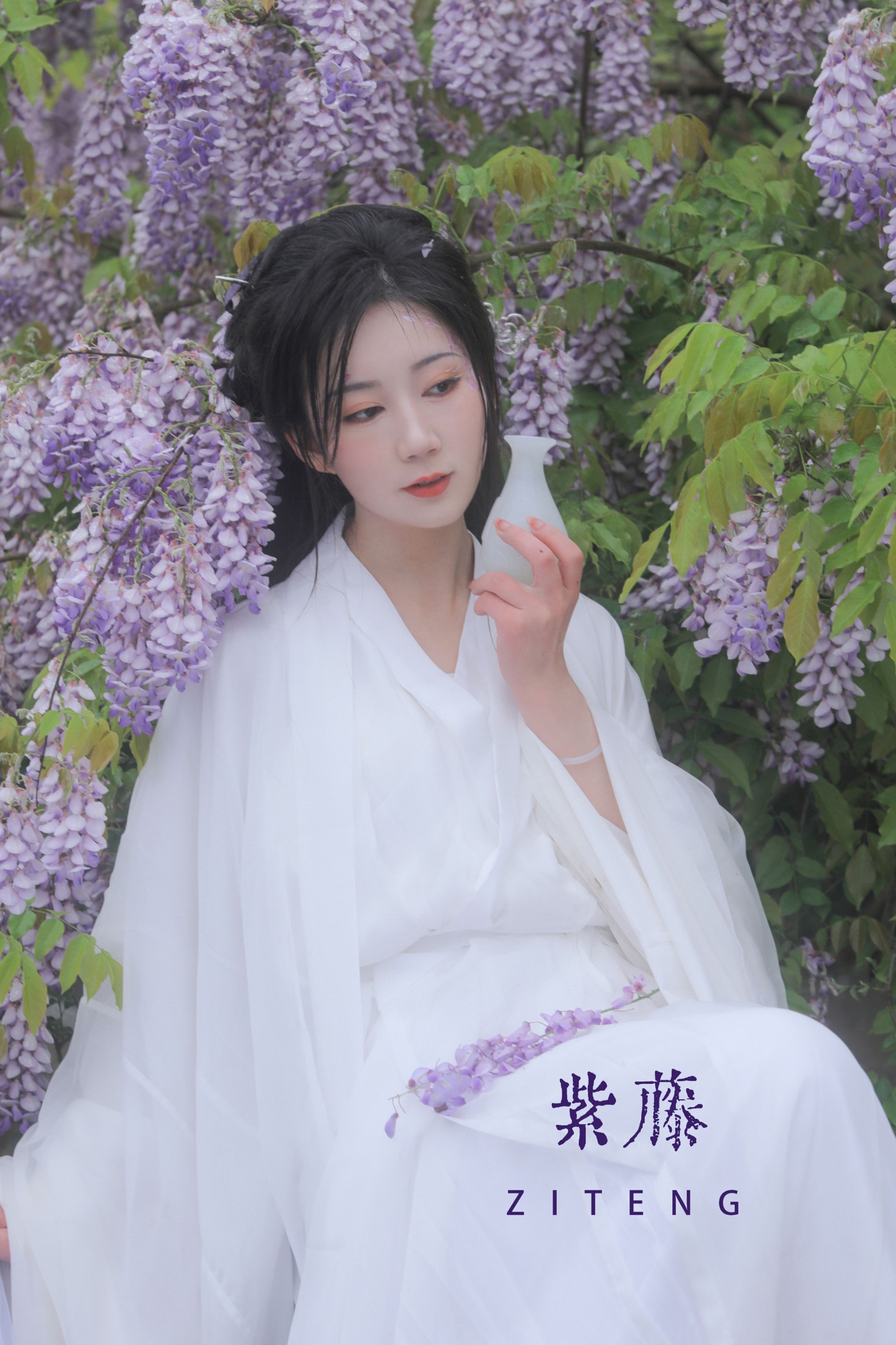 图片[1] - 文鱼 - 《紫藤》[25P] - 机器猫次元 - 机器猫次元
