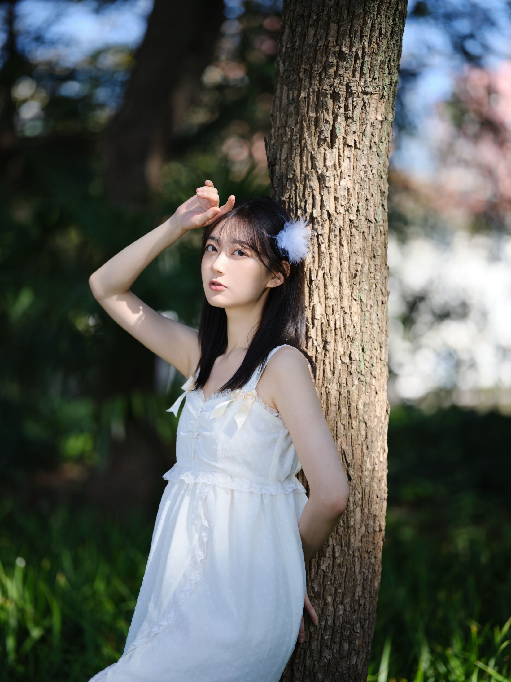 图片[7] - 飞鸟咕咕- 《白裙》[24P] - 机器猫次元 - 机器猫次元