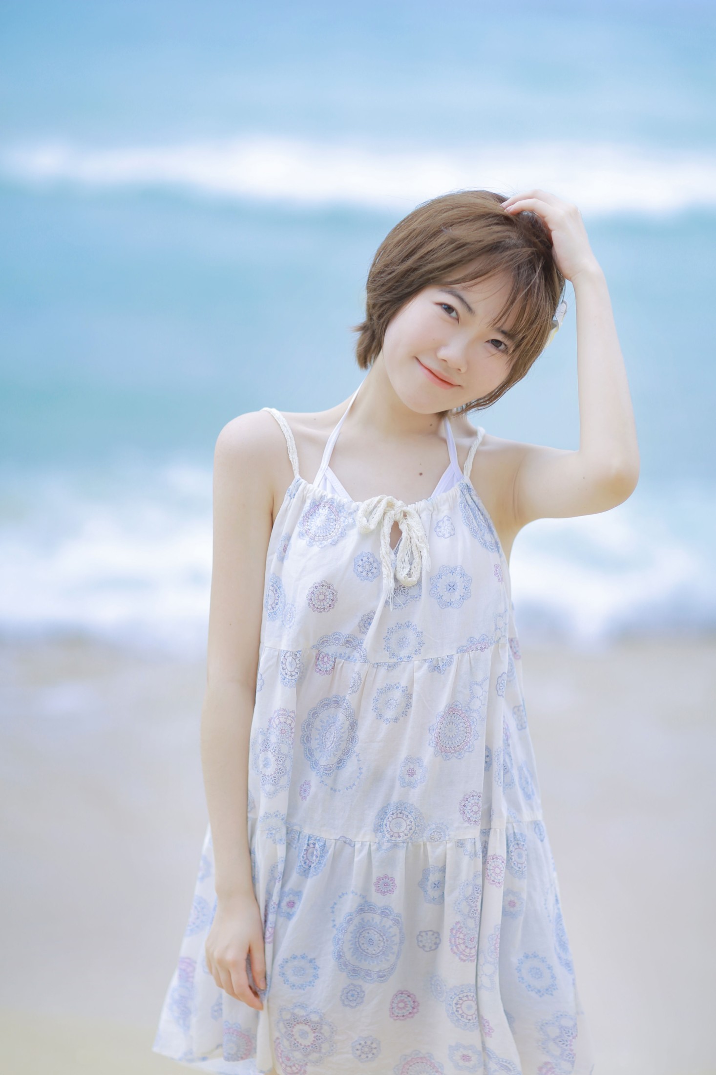 图片[4] - 小喵咪不懂鱼 - 《海边日系少女》[22P] - 机器猫次元 - 机器猫次元