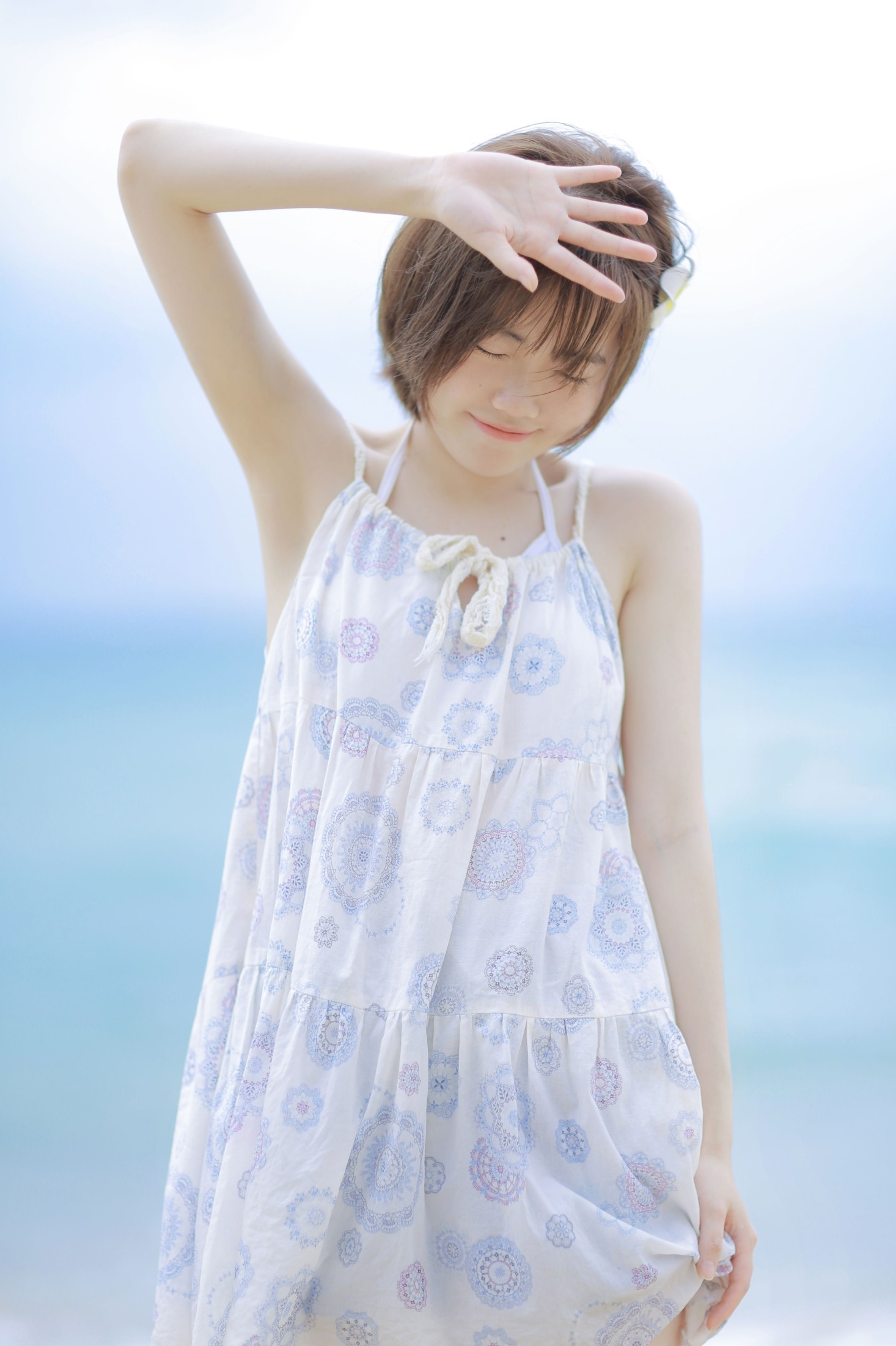 图片[8] - 小喵咪不懂鱼 - 《海边日系少女》[22P] - 机器猫次元 - 机器猫次元