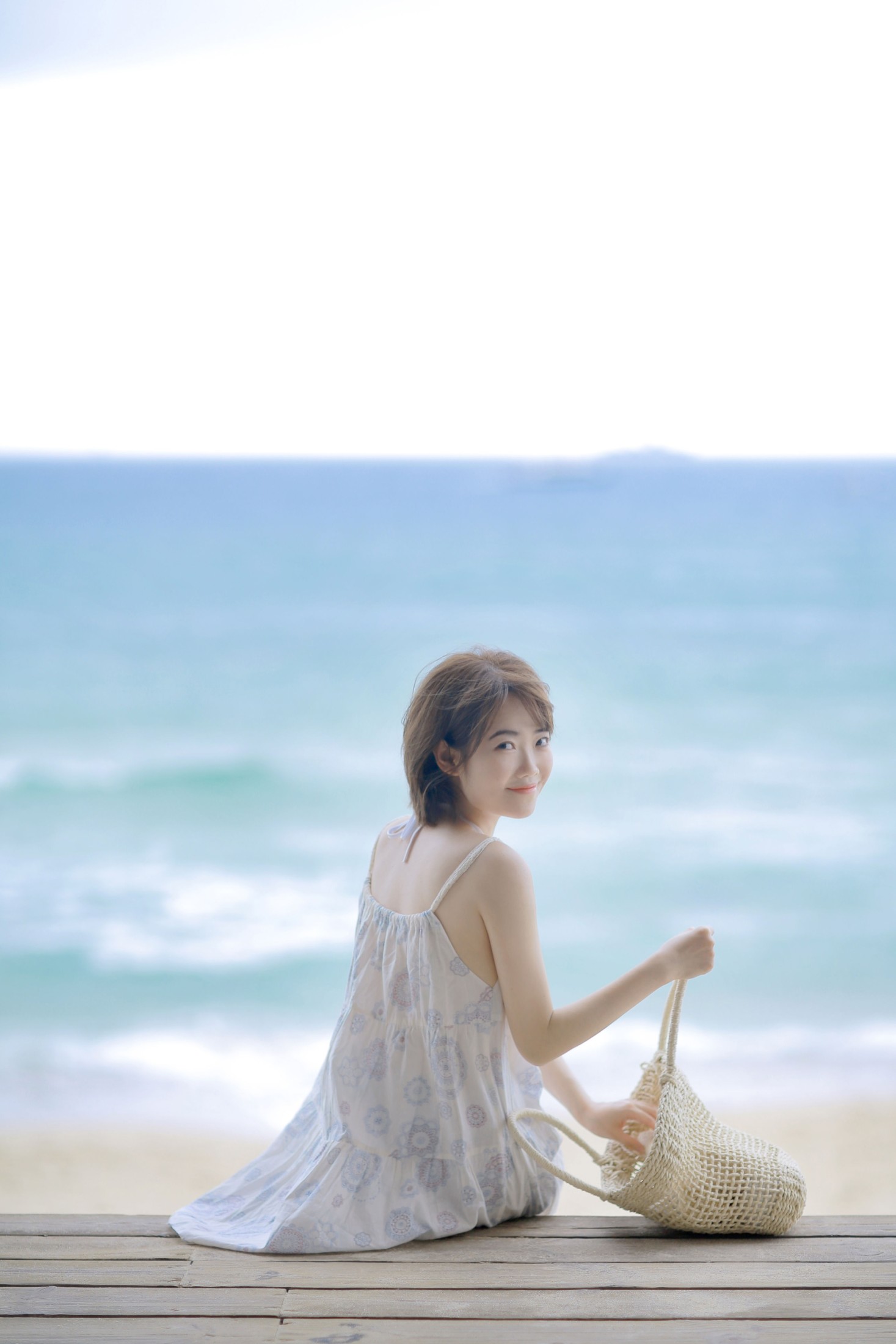 图片[5] - 小喵咪不懂鱼 - 《海边日系少女》[22P] - 机器猫次元 - 机器猫次元