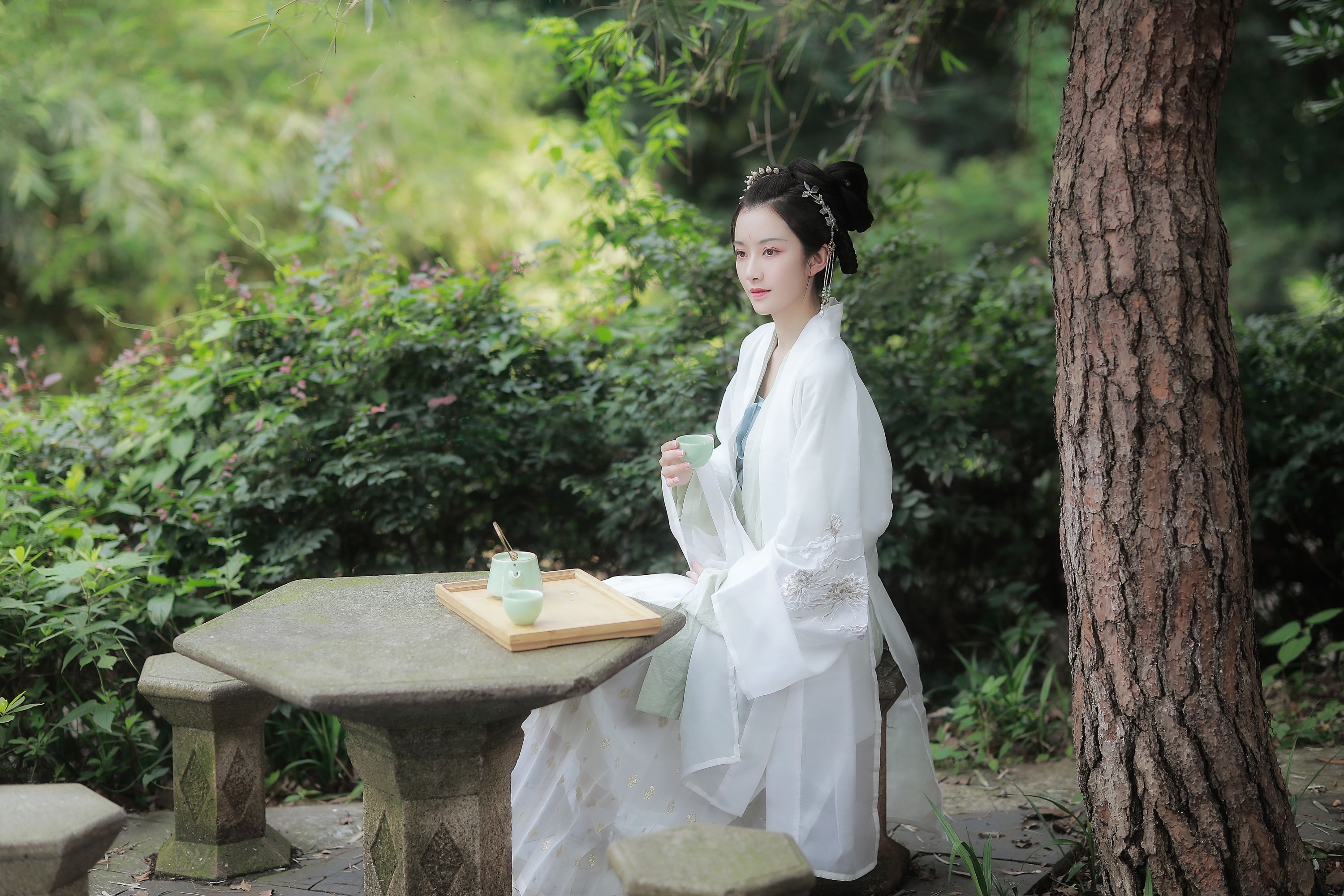 图片[3] - 嘉仪 - 《山居煎茶》[22P] - 机器猫次元 - 机器猫次元