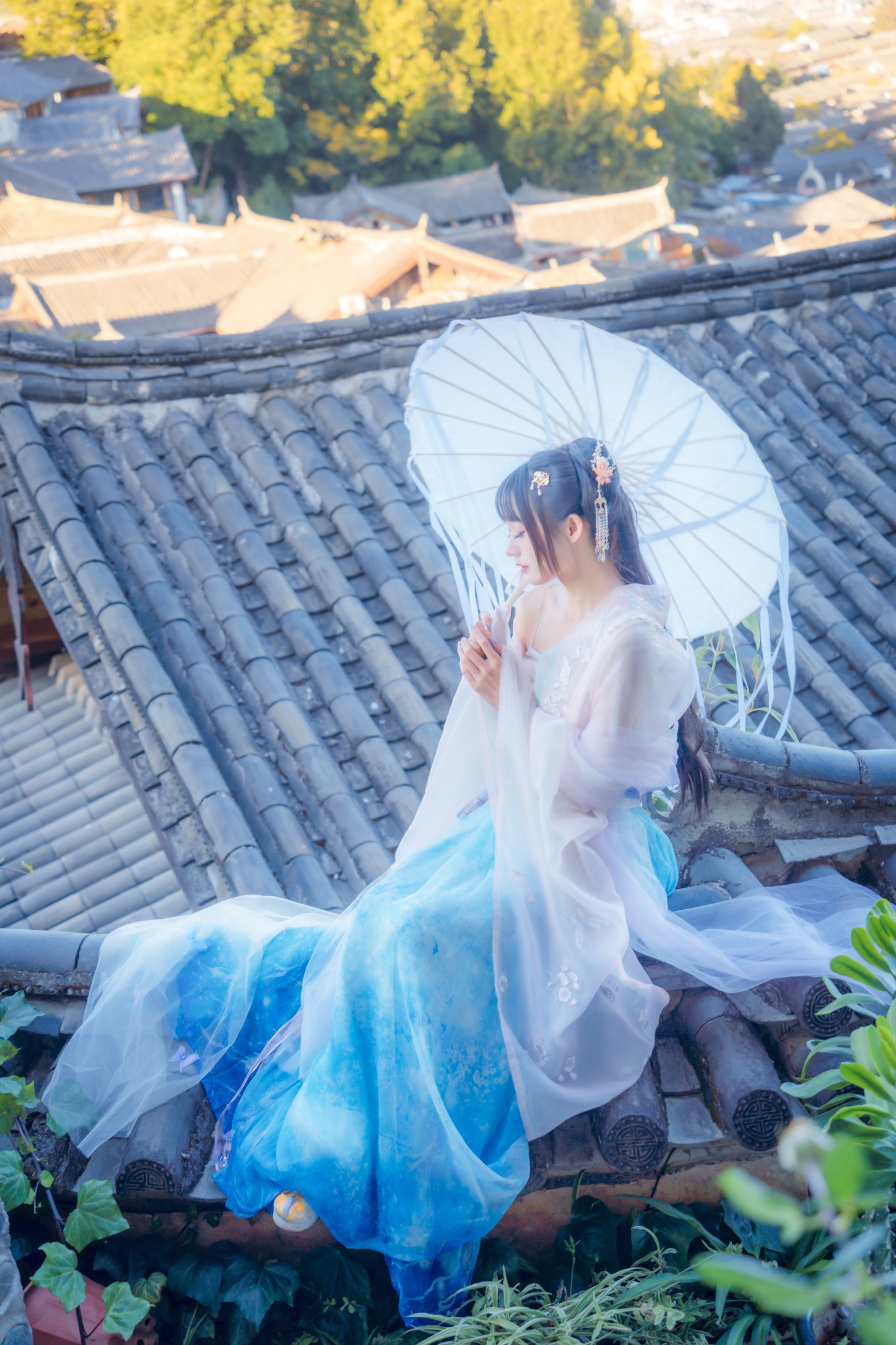 图片[6] - 兔子Zzz不吃胡萝卜 - 《丽江屋顶》[23P] - 机器猫次元 - 机器猫次元