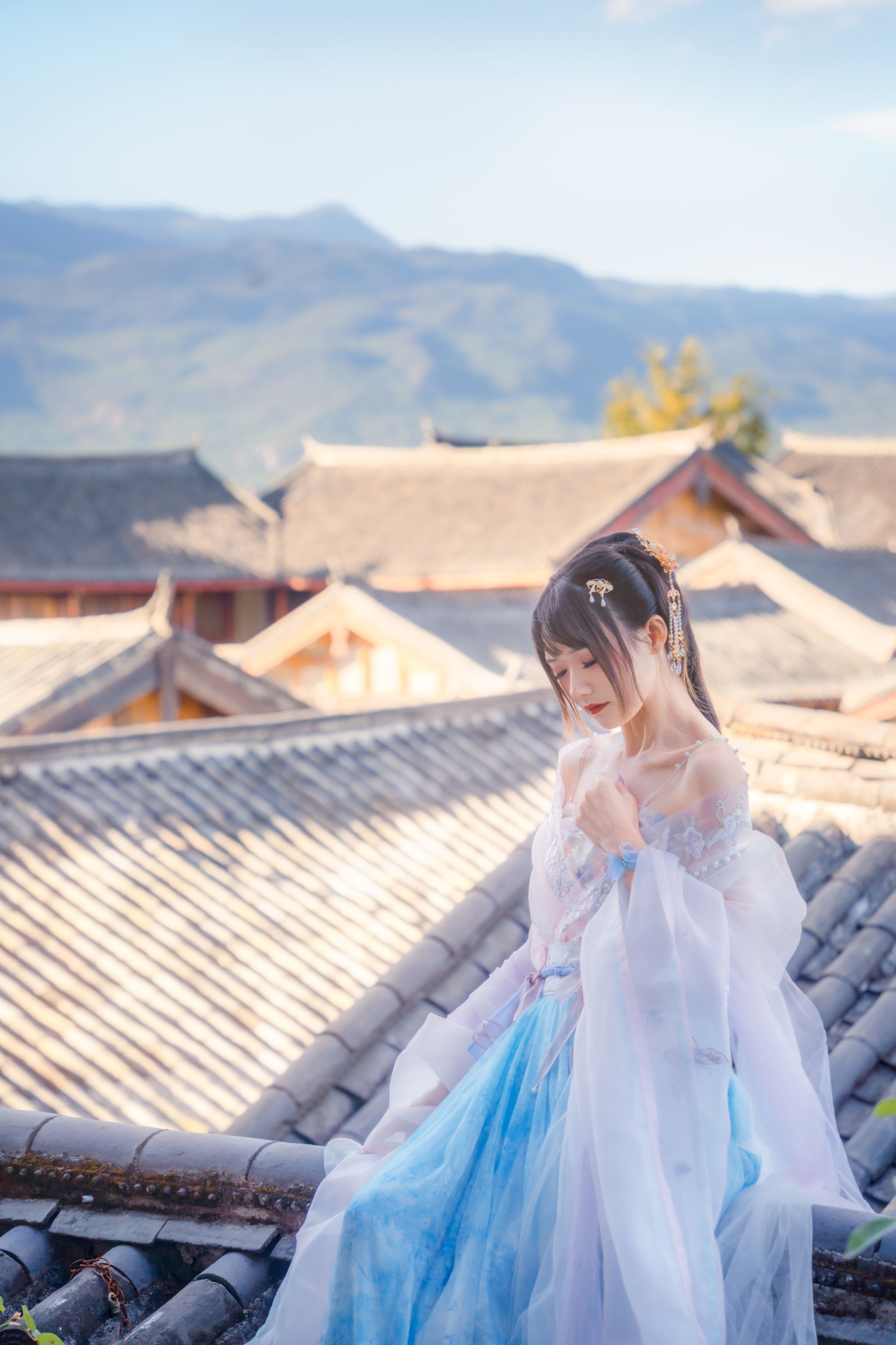 图片[3] - 兔子Zzz不吃胡萝卜 - 《丽江屋顶》[23P] - 机器猫次元 - 机器猫次元