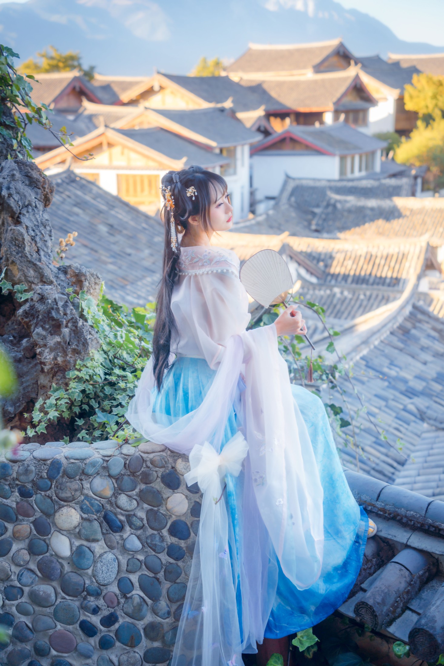 图片[4] - 兔子Zzz不吃胡萝卜 - 《丽江屋顶》[23P] - 机器猫次元 - 机器猫次元