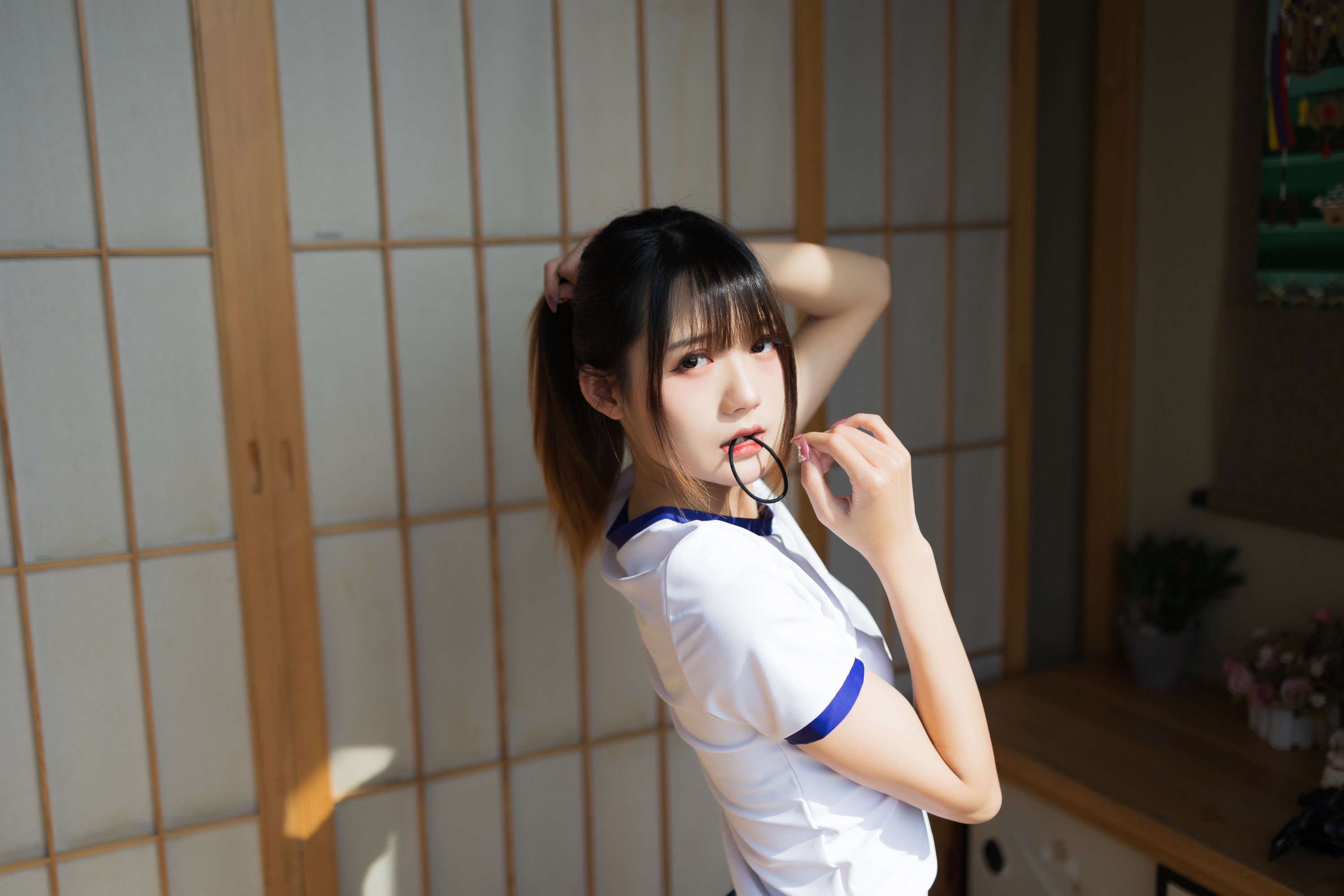 图片[5] - 兔子Zzz不吃胡萝卜 - 《体操服少女》[37P] - 机器猫次元 - 机器猫次元