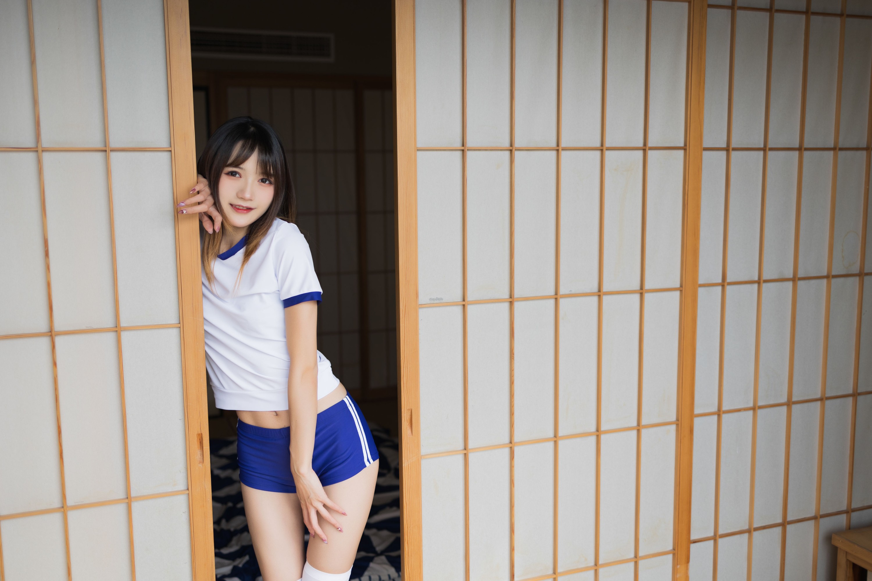 图片[4] - 兔子Zzz不吃胡萝卜 - 《体操服少女》[37P] - 机器猫次元 - 机器猫次元