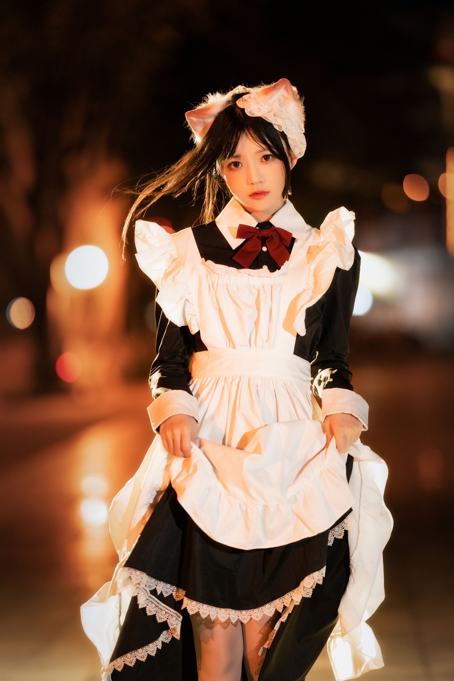 图片[3] - 桜桃喵 - 《夜女仆》[21P] - 机器猫次元 - 机器猫次元