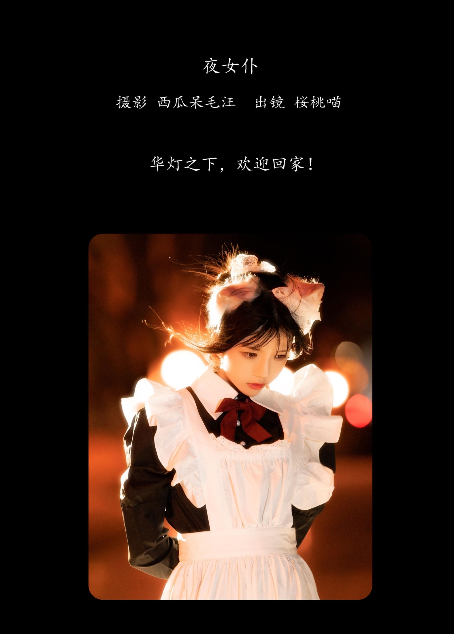 图片[2] - 桜桃喵 - 《夜女仆》[21P] - 机器猫次元 - 机器猫次元