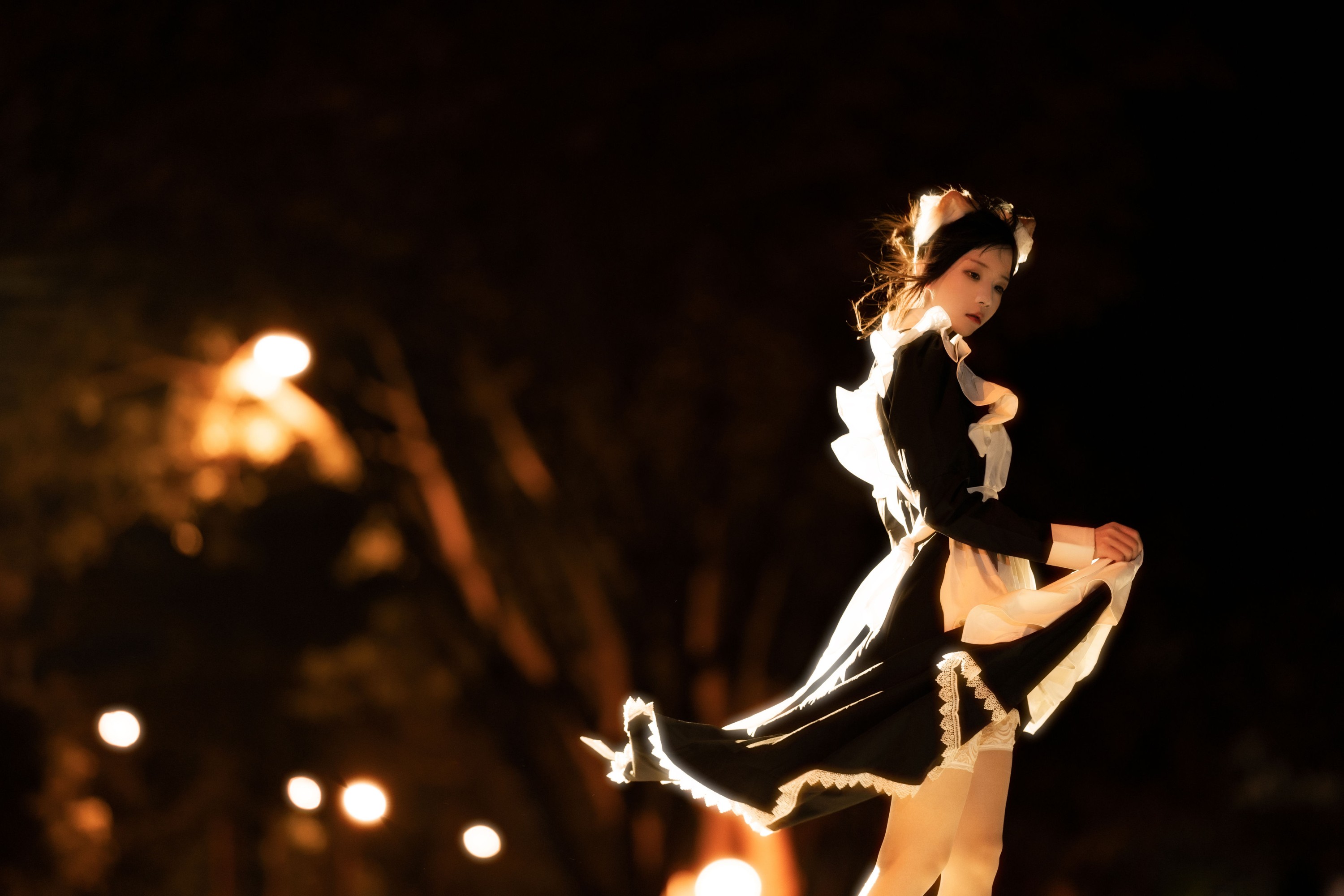 图片[4] - 桜桃喵 - 《夜女仆》[21P] - 机器猫次元 - 机器猫次元