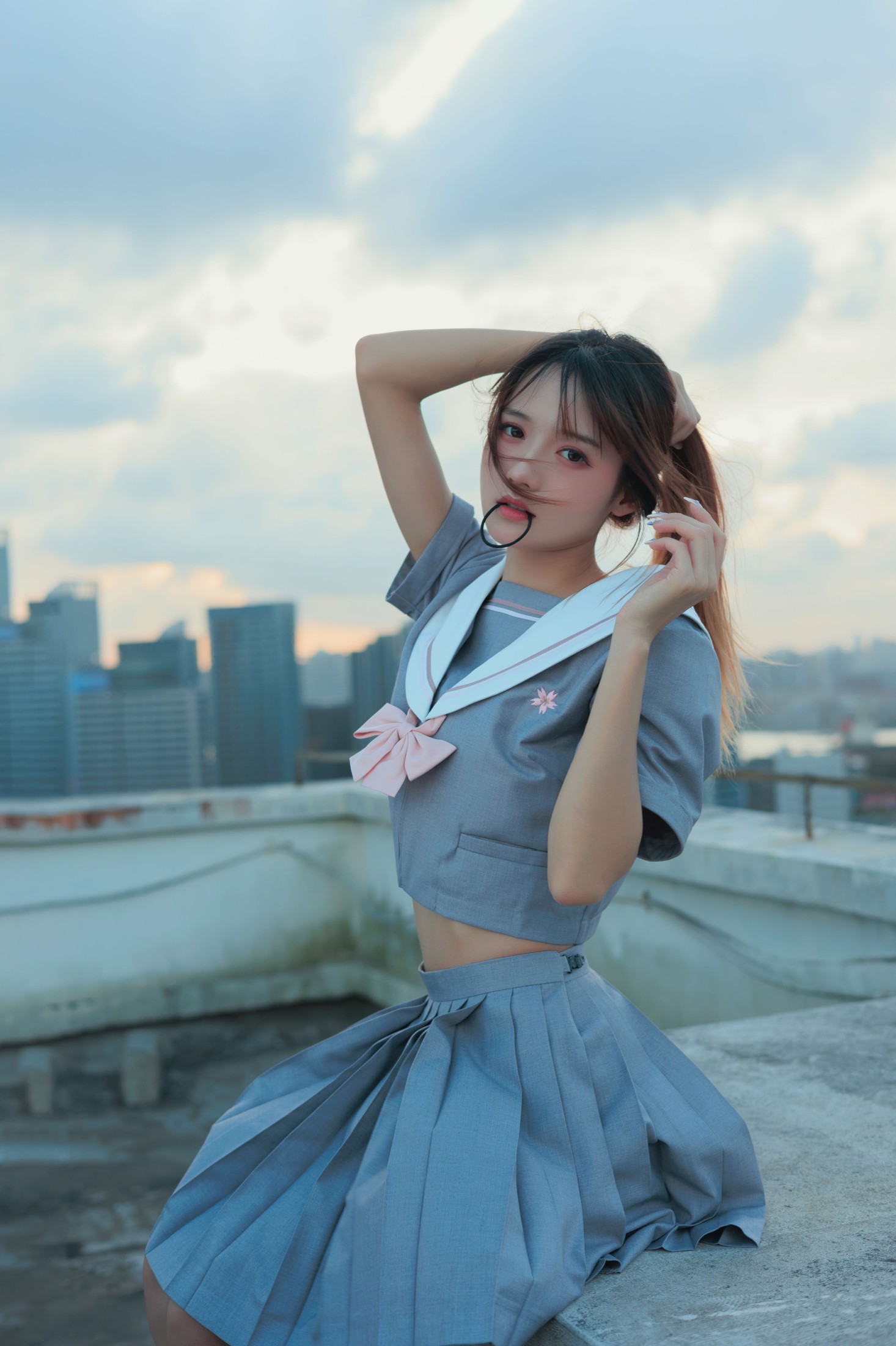 图片[3] - 兔子Zzz不吃胡萝卜 - 《天台纸飞机》[28P] - 机器猫次元 - 机器猫次元