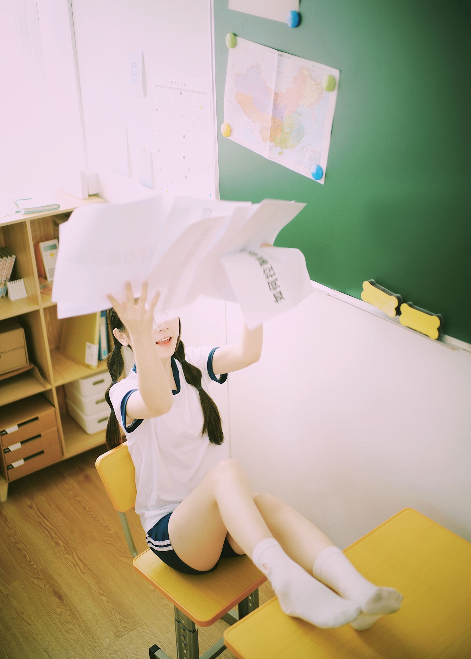 图片[8] - 萌萌 - 《青春教室》[24P] - 机器猫次元 - 机器猫次元