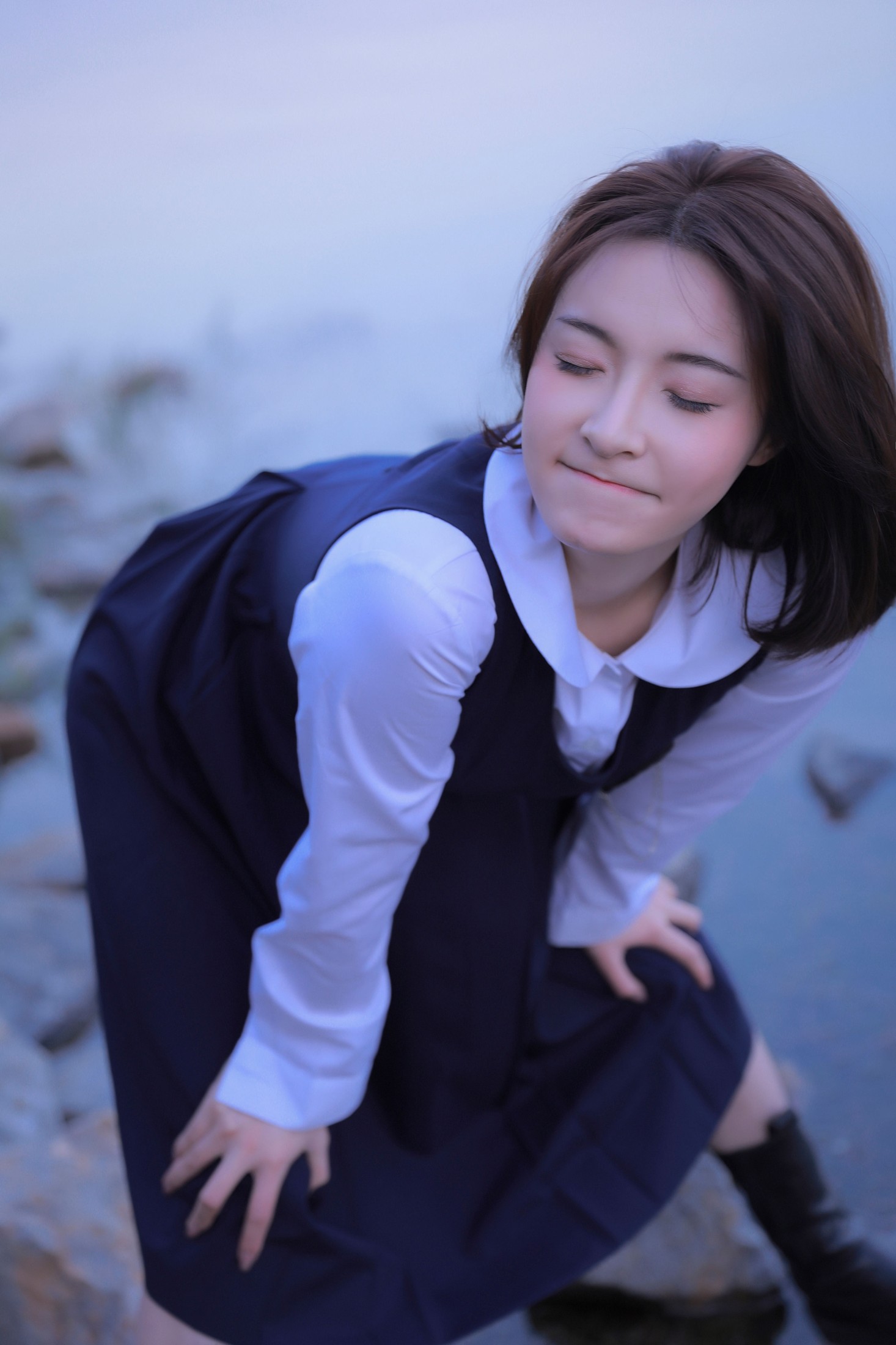 图片[4] - 君君 - 《海边JK》[20P] - 机器猫次元 - 机器猫次元