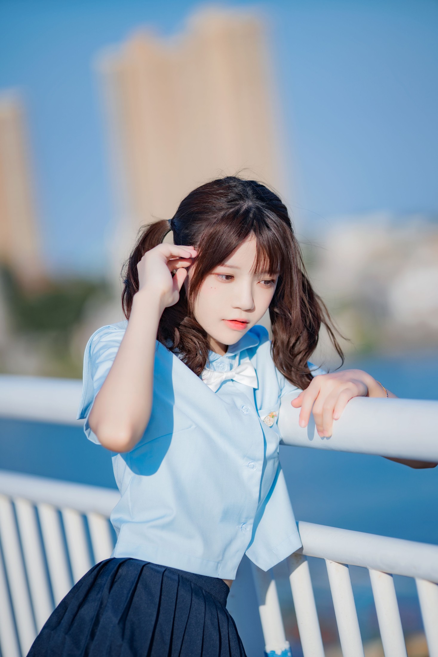 图片[8] - 桜桃喵 - 《蔚蓝》[33P] - 机器猫次元 - 机器猫次元