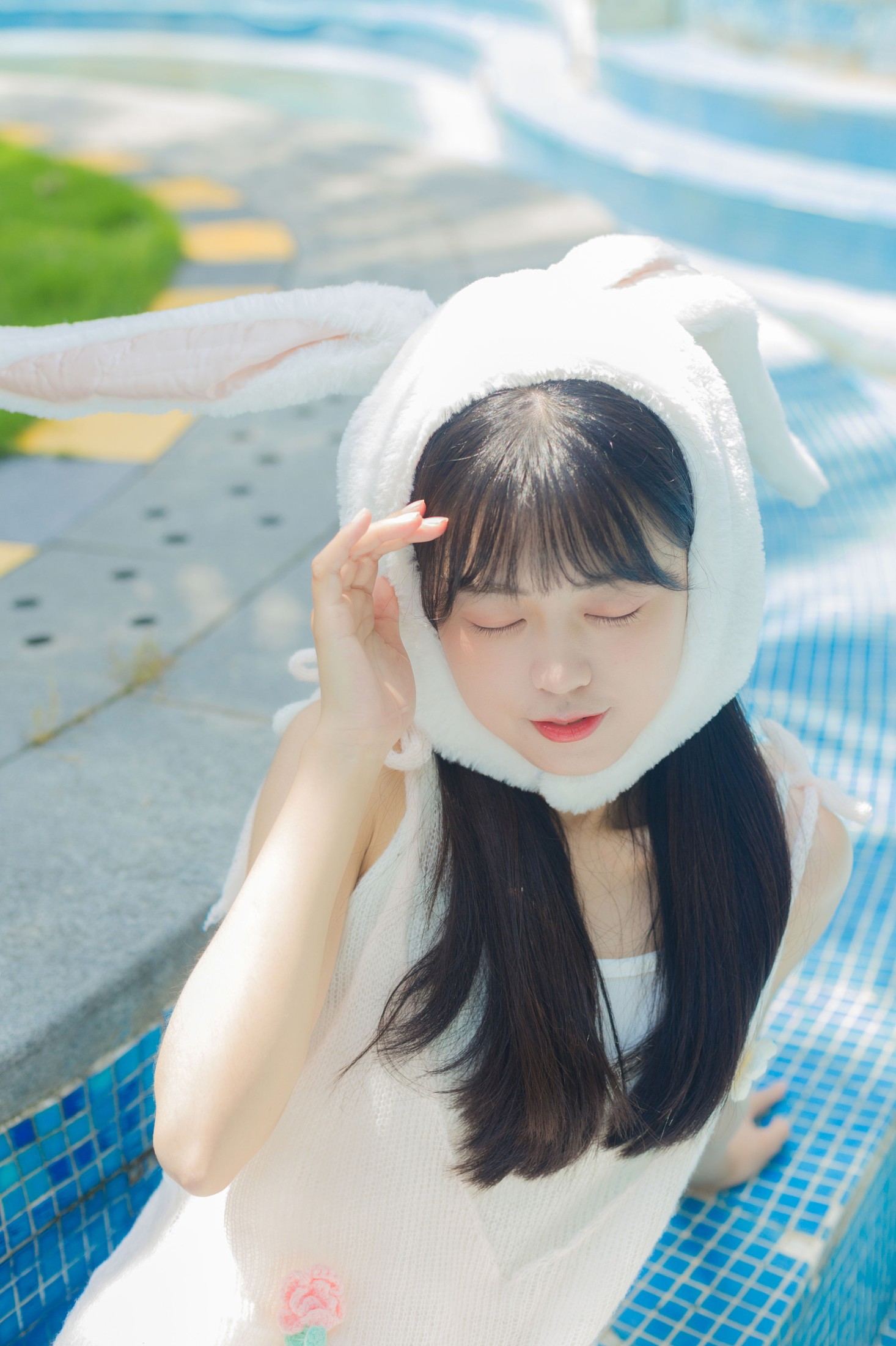 图片[3] - 一只暖暖 - 《夏日泳池的兔子》[36P] - 机器猫次元 - 机器猫次元