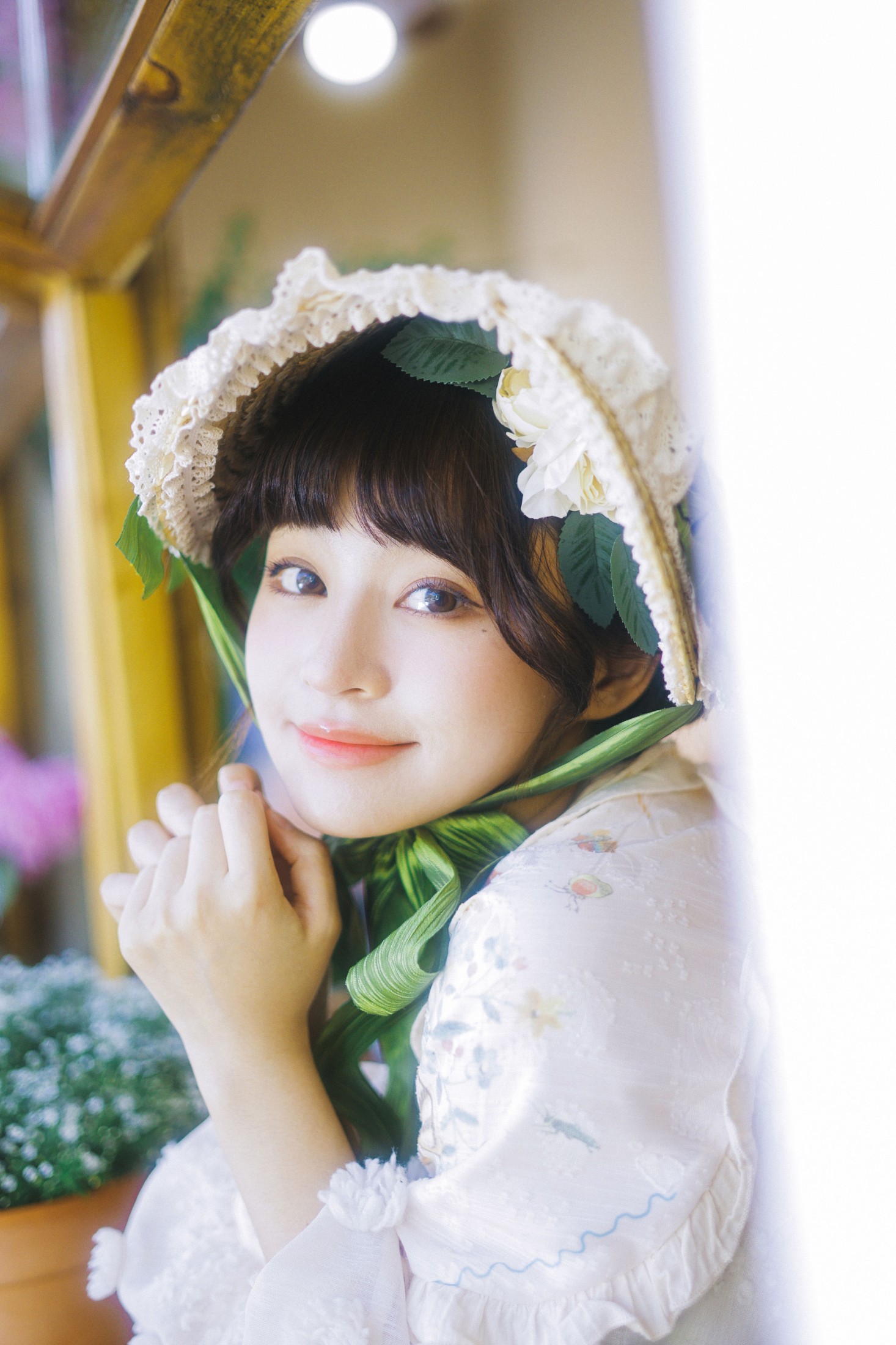图片[3] - 双耳ZiCe - 《花房少女》[40P] - 机器猫次元 - 机器猫次元