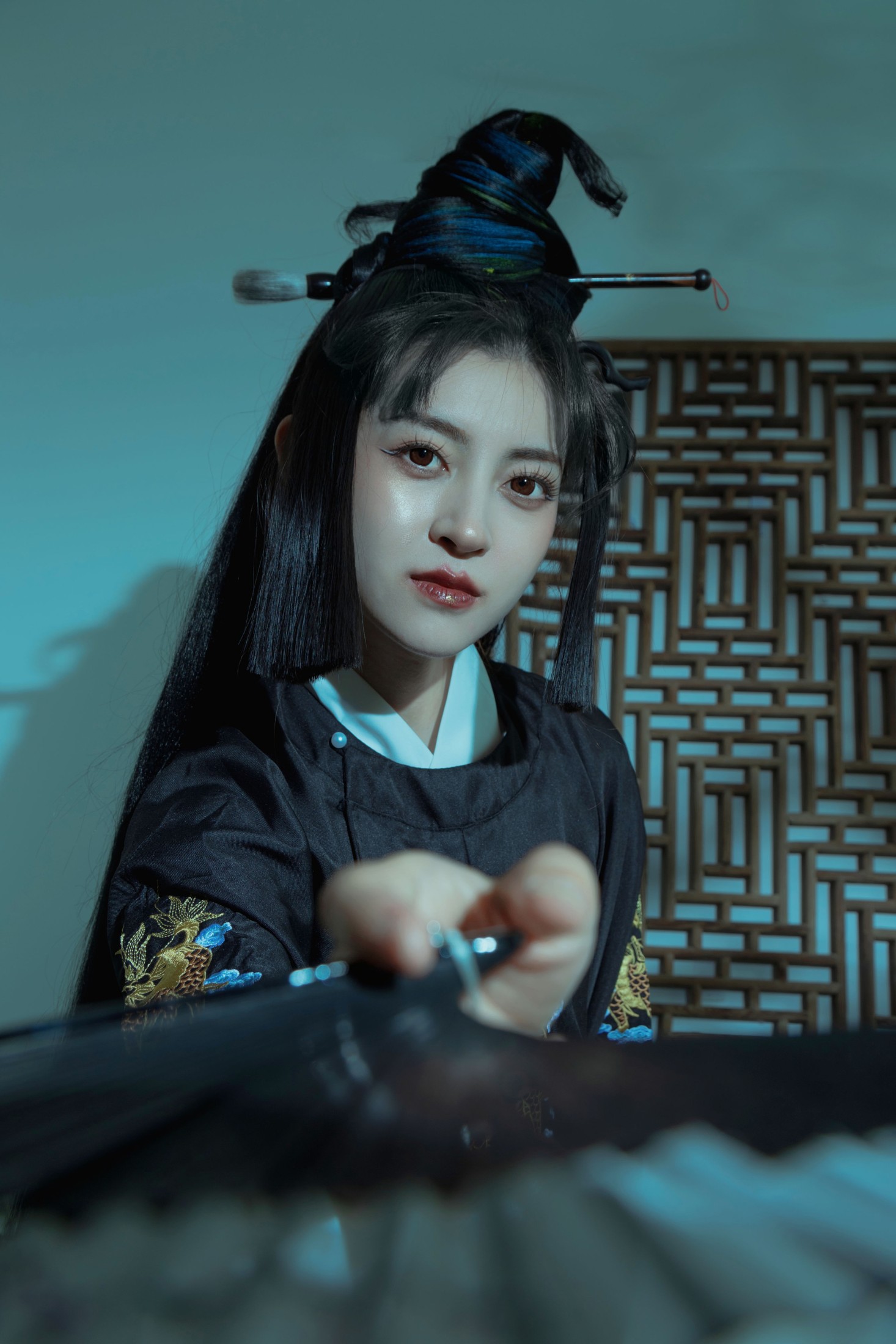 图片[4] - 壹萱- 《国风 · 竹与墨》[43P] - 机器猫次元 - 机器猫次元