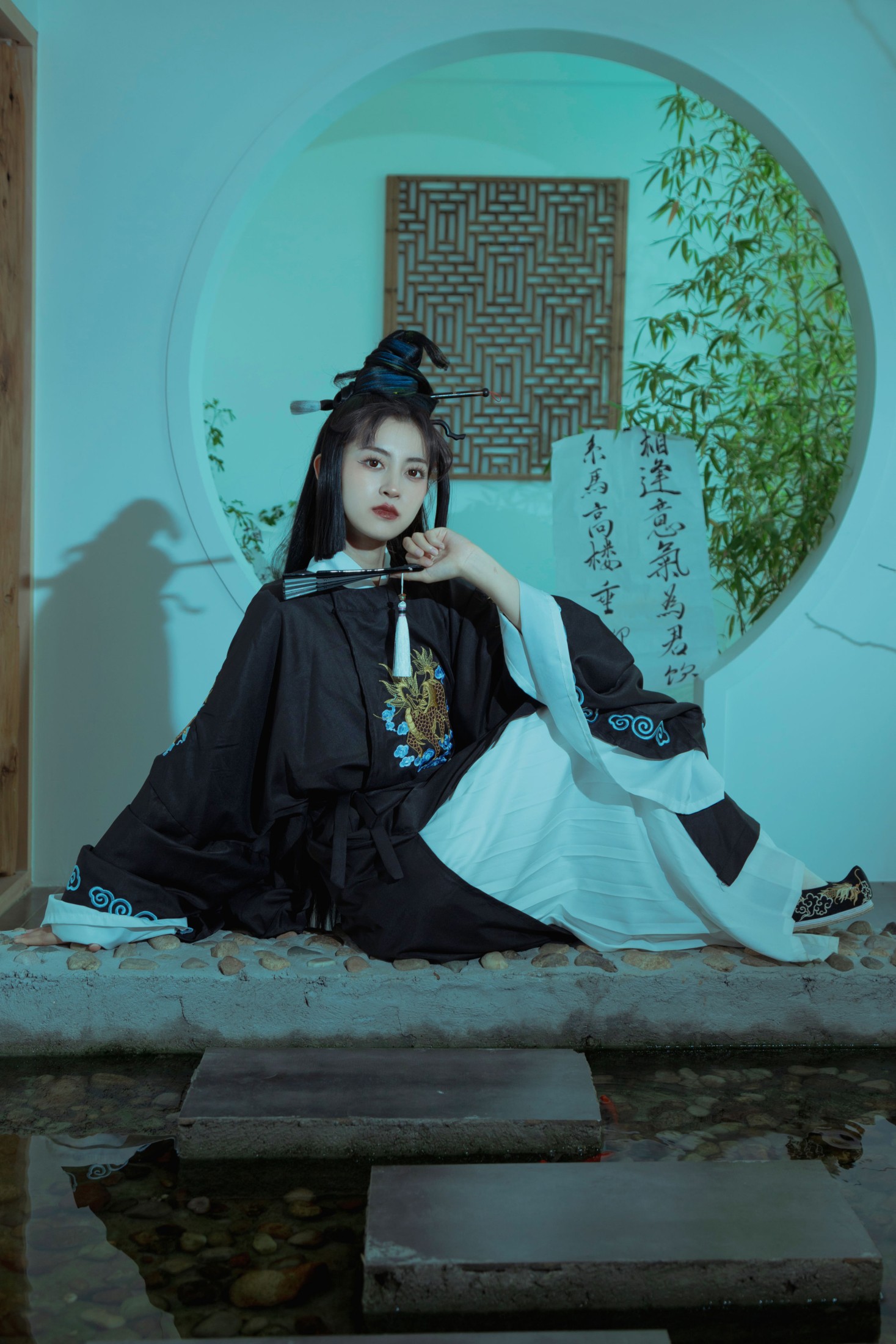 图片[8] - 壹萱- 《国风 · 竹与墨》[43P] - 机器猫次元 - 机器猫次元