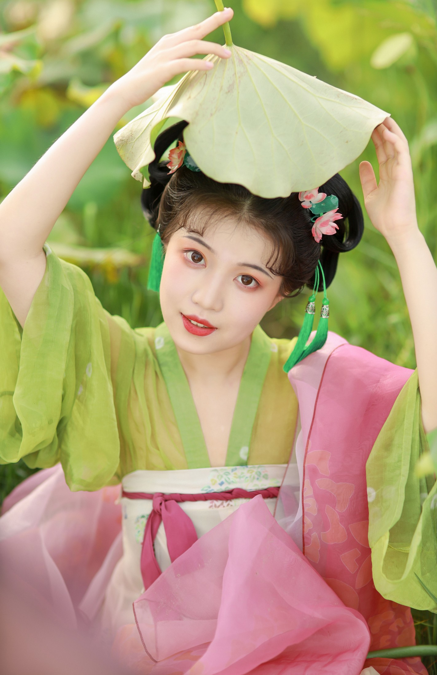 图片[5] - 我超白_ - 《荷花少女》[30P] - 机器猫次元 - 机器猫次元