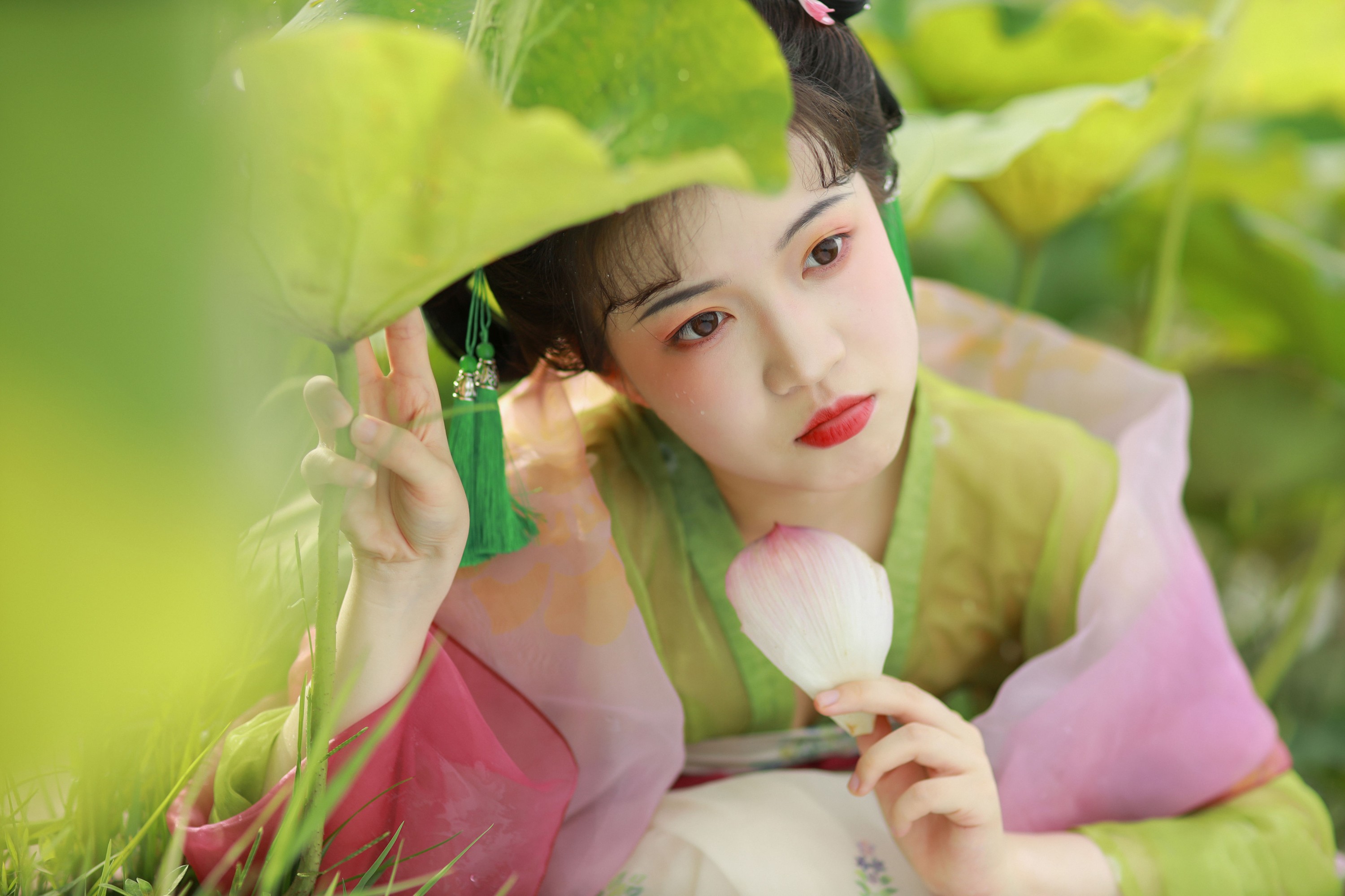 图片[8] - 我超白_ - 《荷花少女》[30P] - 机器猫次元 - 机器猫次元