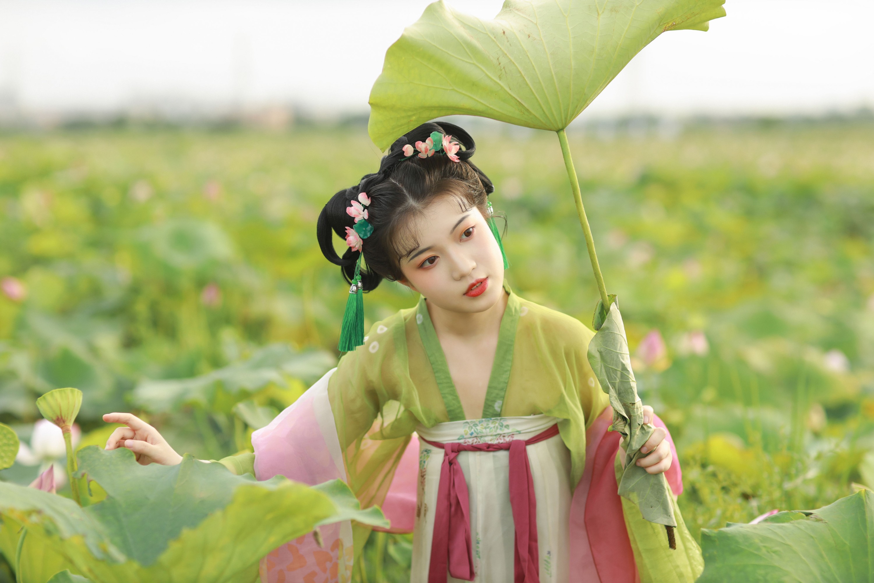 图片[6] - 我超白_ - 《荷花少女》[30P] - 机器猫次元 - 机器猫次元