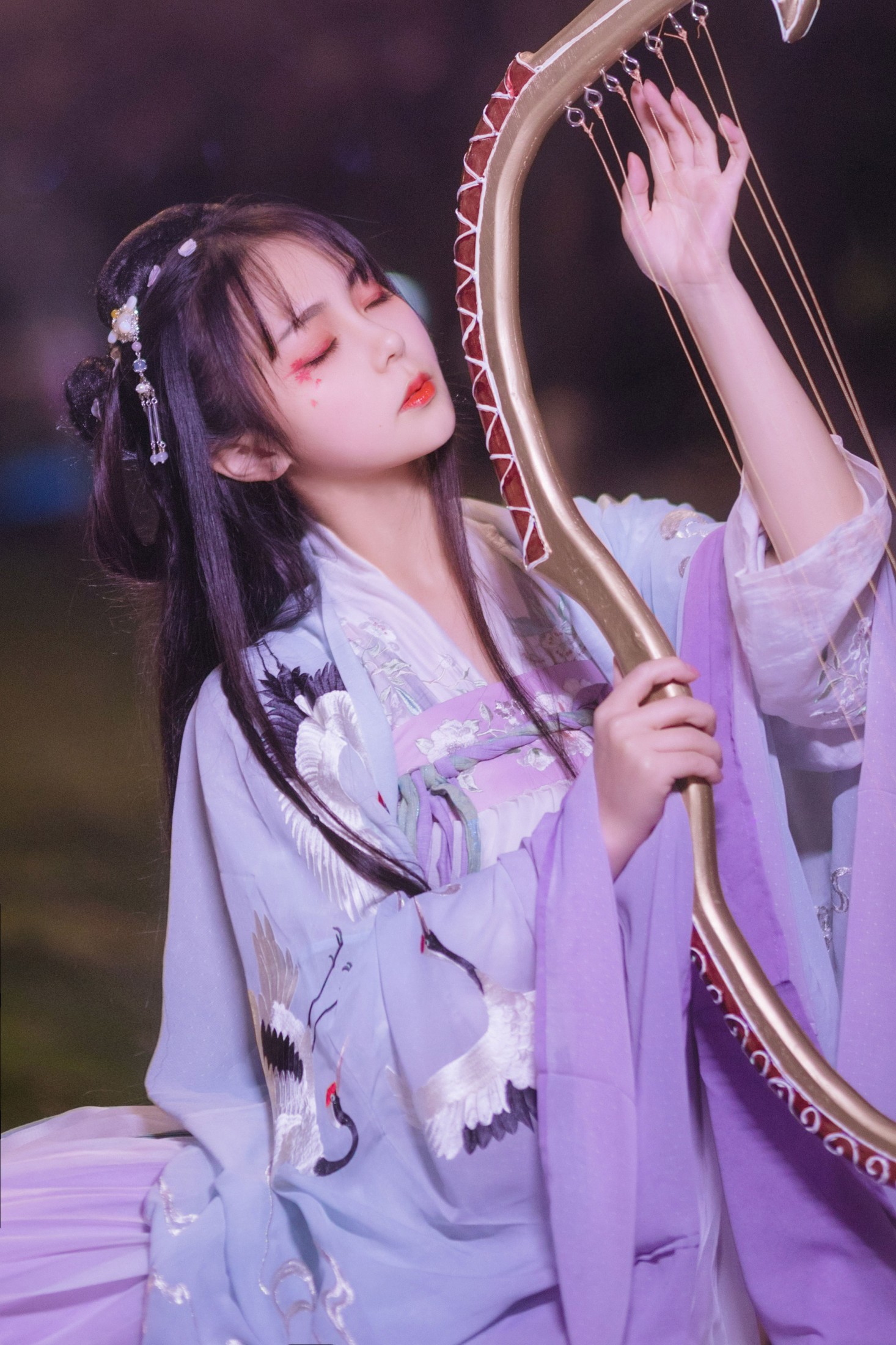 图片[5] - 阡墨红尘 - 《夜樱》[20P] - 机器猫次元 - 机器猫次元