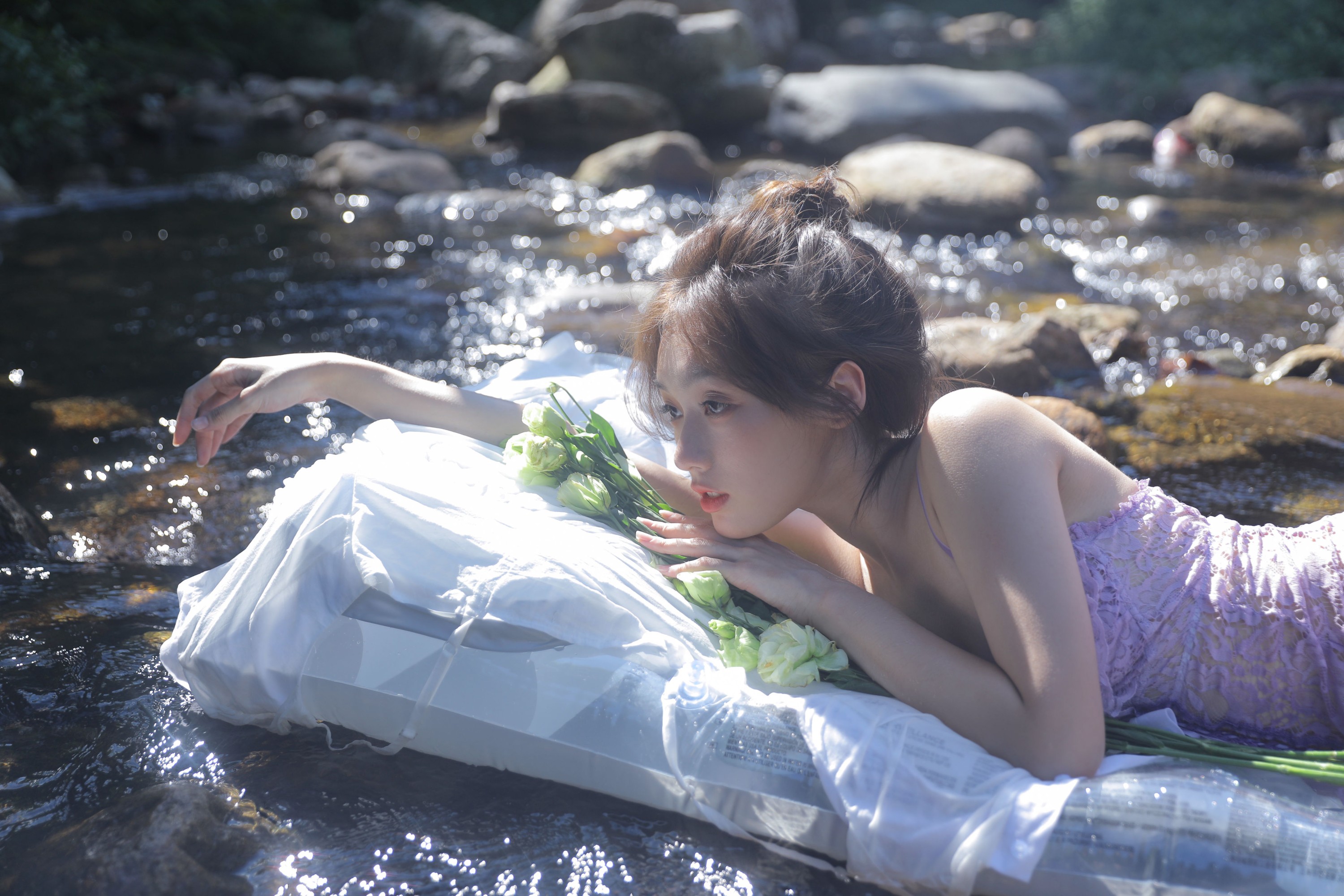 图片[5] - 栗子 - 《小溪水写真》[21P] - 机器猫次元 - 机器猫次元