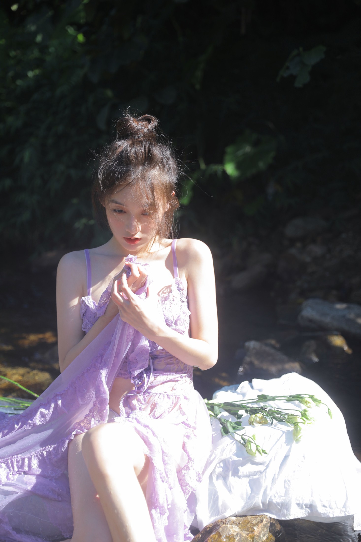 图片[8] - 栗子 - 《小溪水写真》[21P] - 机器猫次元 - 机器猫次元