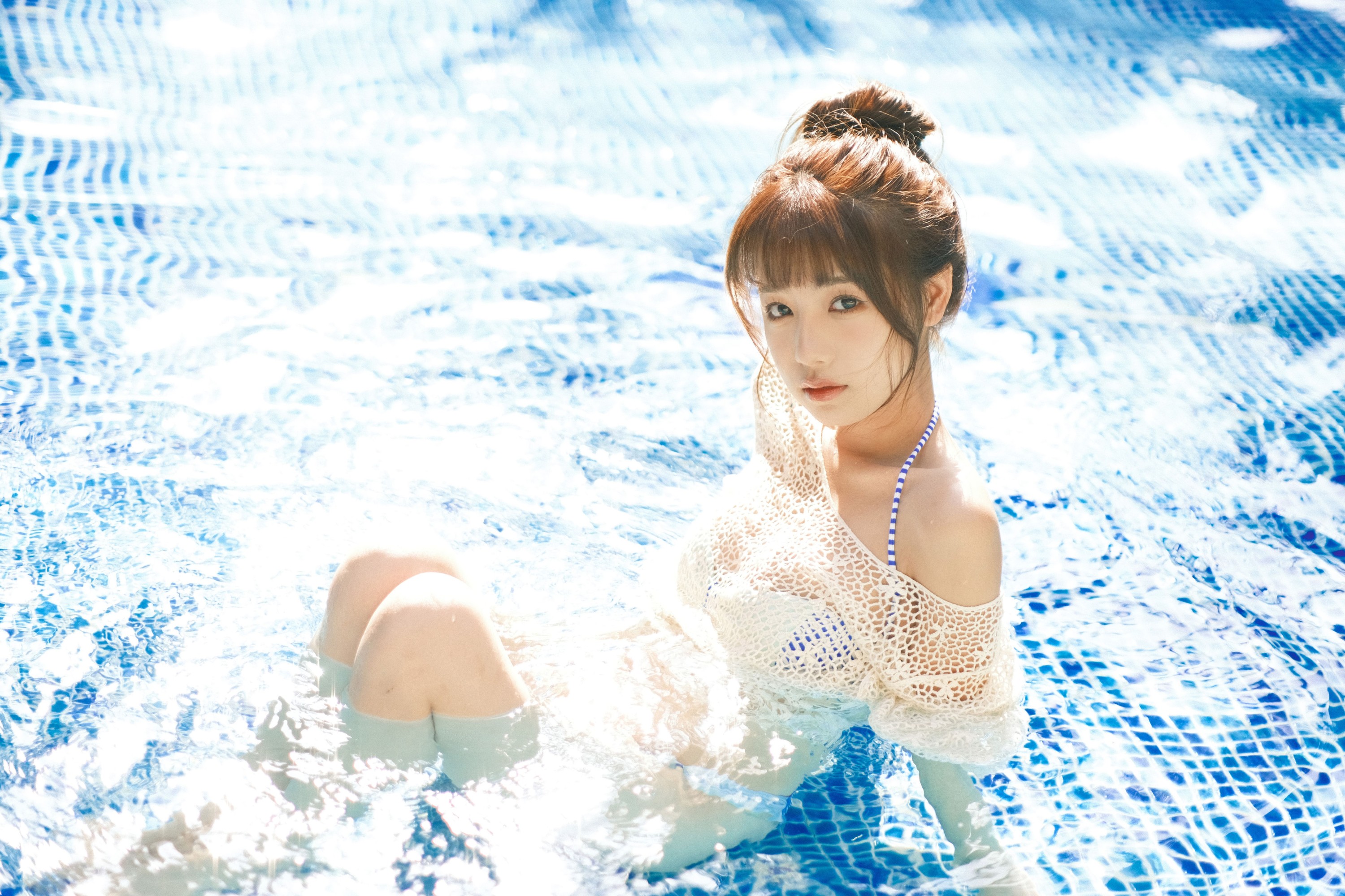 图片[4] - 温思儿vv - 《夏日泳池》[24P] - 机器猫次元 - 机器猫次元