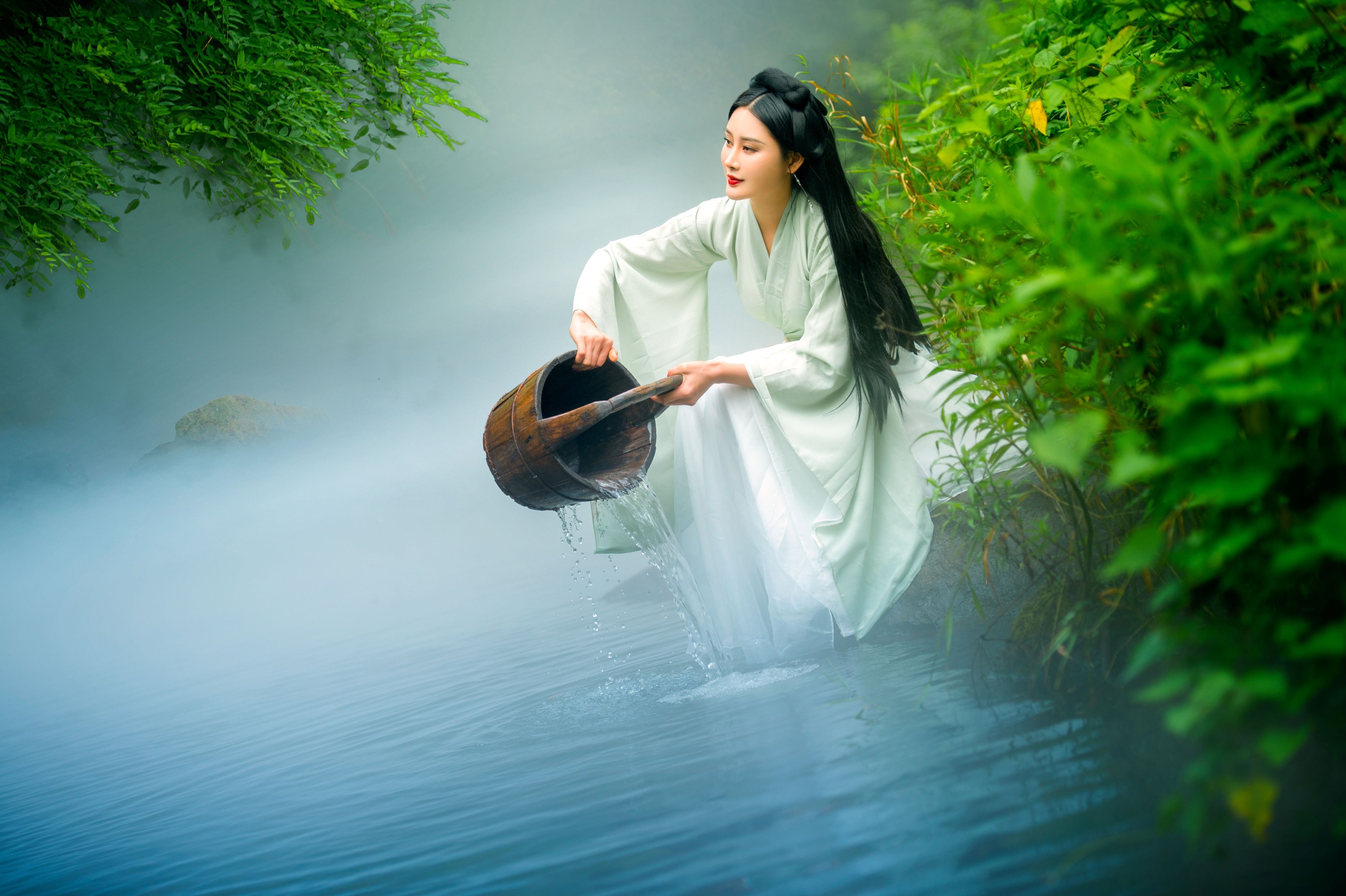 图片[6] - 敏敏 - 《湖心雾渔》[28P] - 机器猫次元 - 机器猫次元