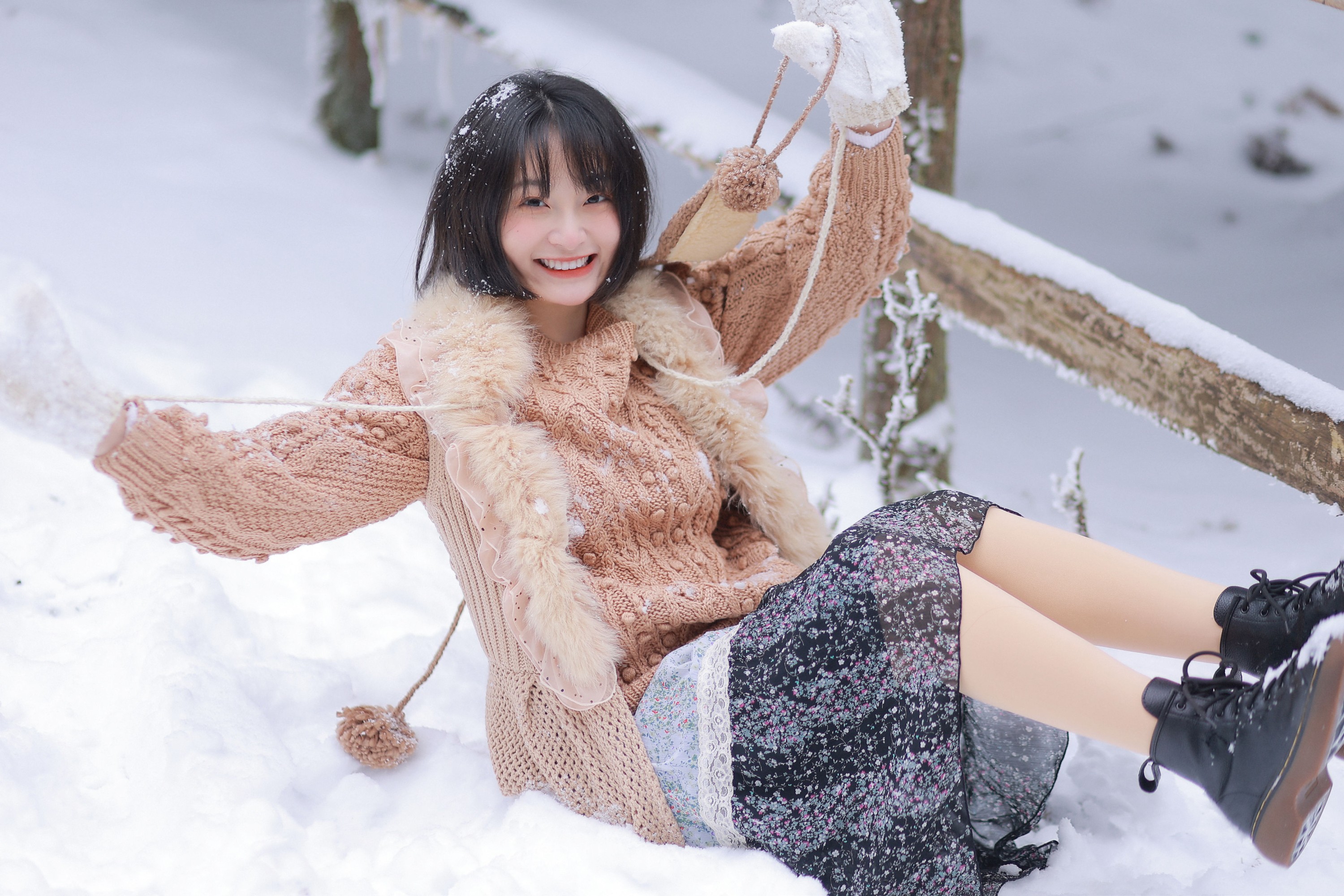 图片[4] - 耳元在减肥 - 《嘿，一起来玩雪。》[26P] - 机器猫次元 - 机器猫次元