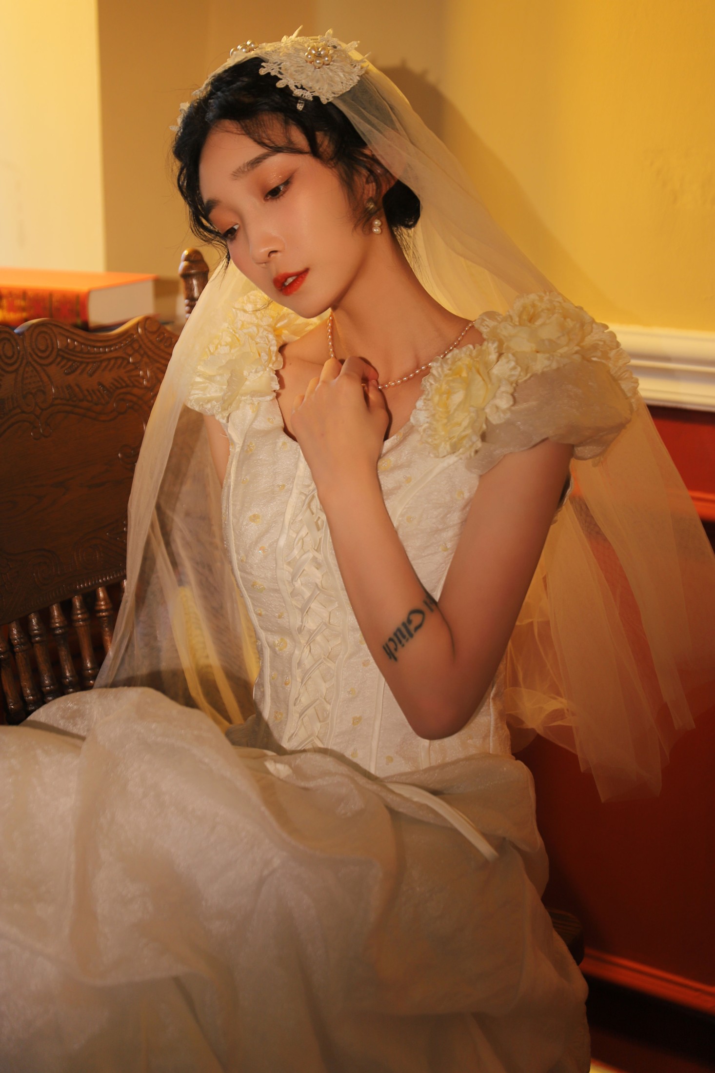 图片[8] - 雷梦颖 - 《油画婚纱》[35P] - 机器猫次元 - 机器猫次元