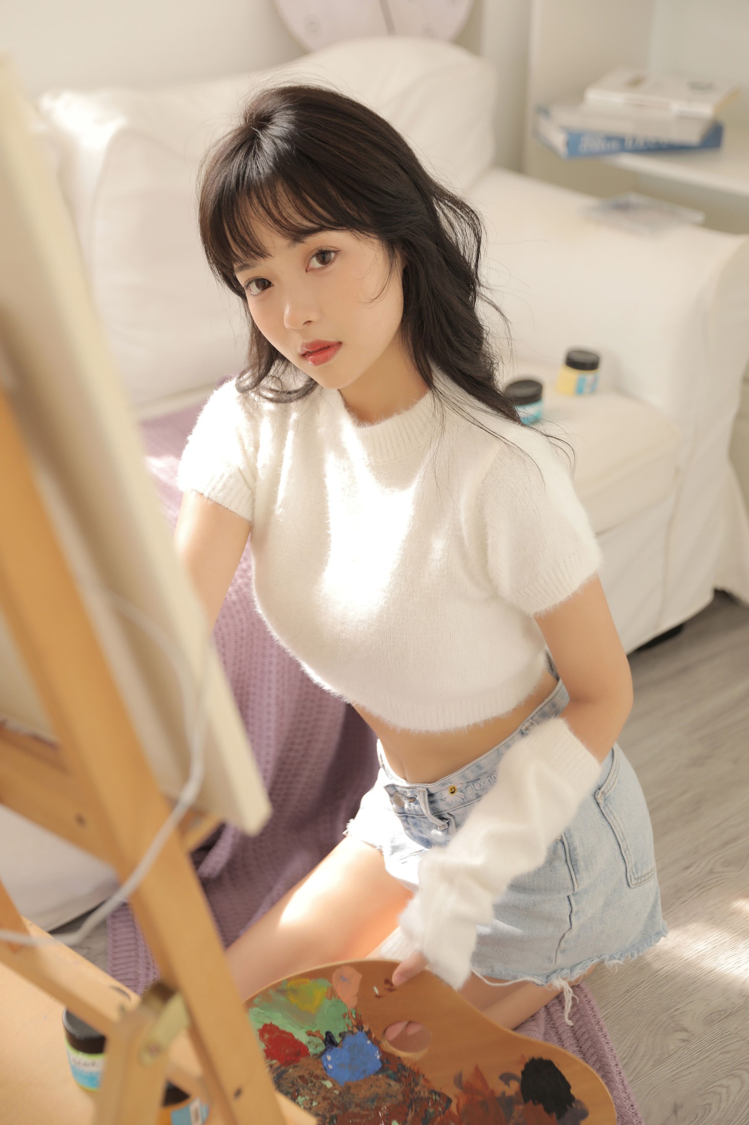 图片[8] - 小薇人儿 - 《彩色调色盘》[38P] - 机器猫次元 - 机器猫次元