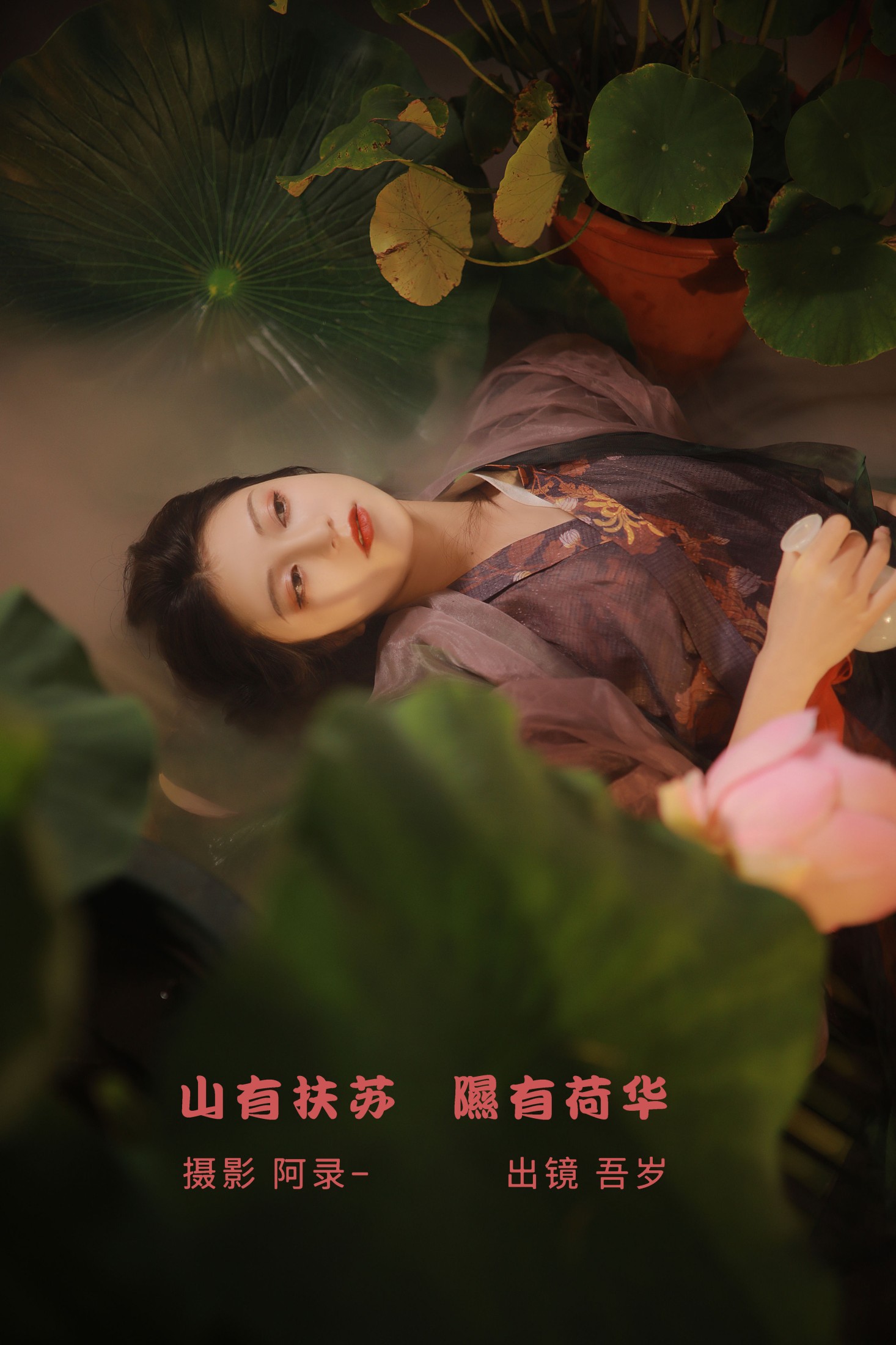 图片[1] - 吾岁岁 - 《山有扶苏，隰有荷华》[38P] - 机器猫次元 - 机器猫次元