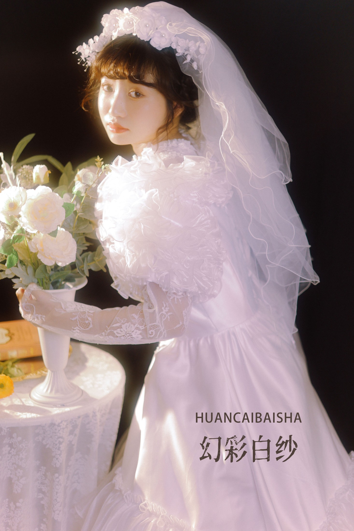 图片[1] - 蓝胖子 - 《幻彩白纱》[45P] - 机器猫次元 - 机器猫次元
