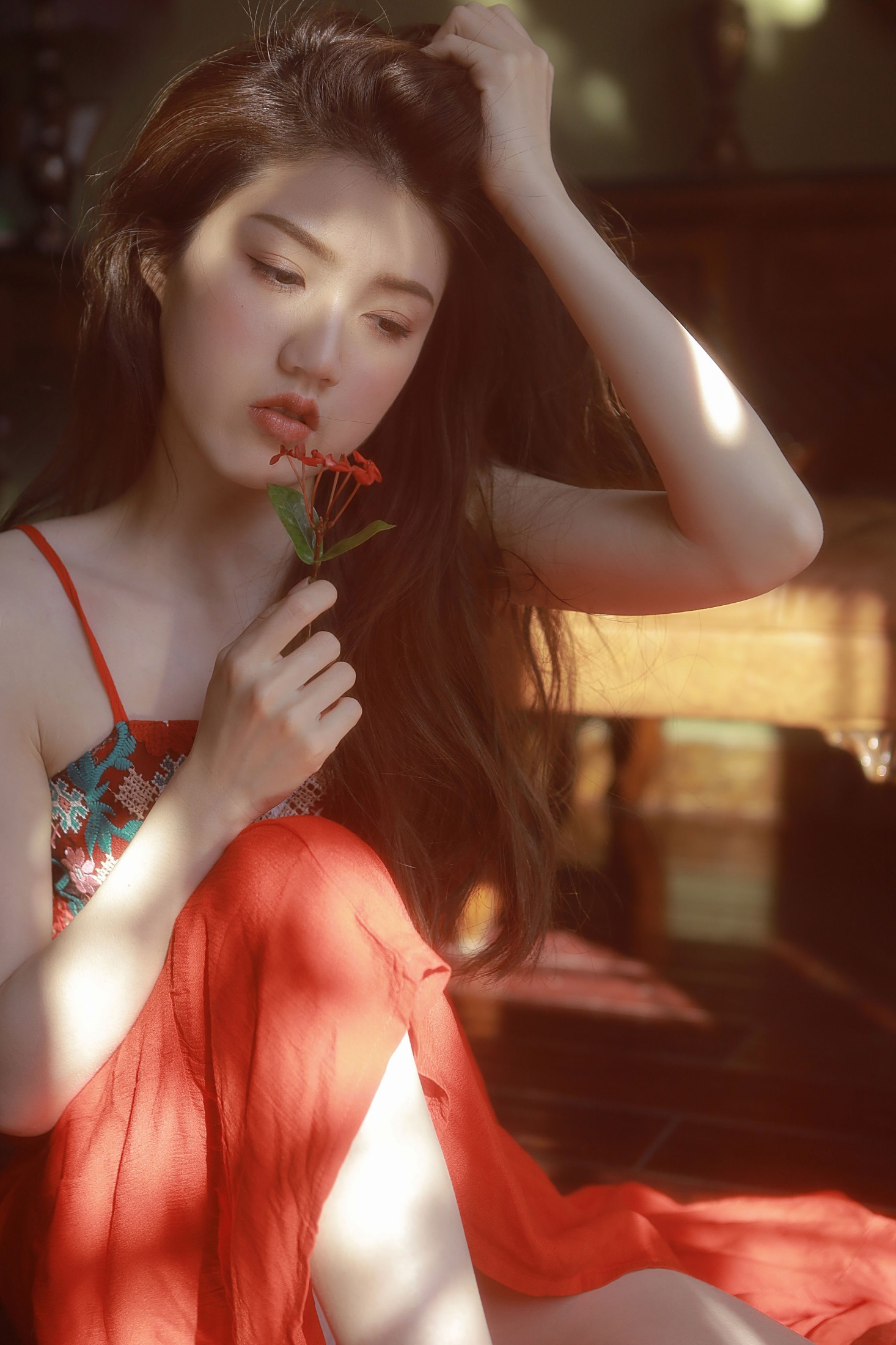 图片[4] - 雨涵 - 《红》[31P] - 机器猫次元 - 机器猫次元