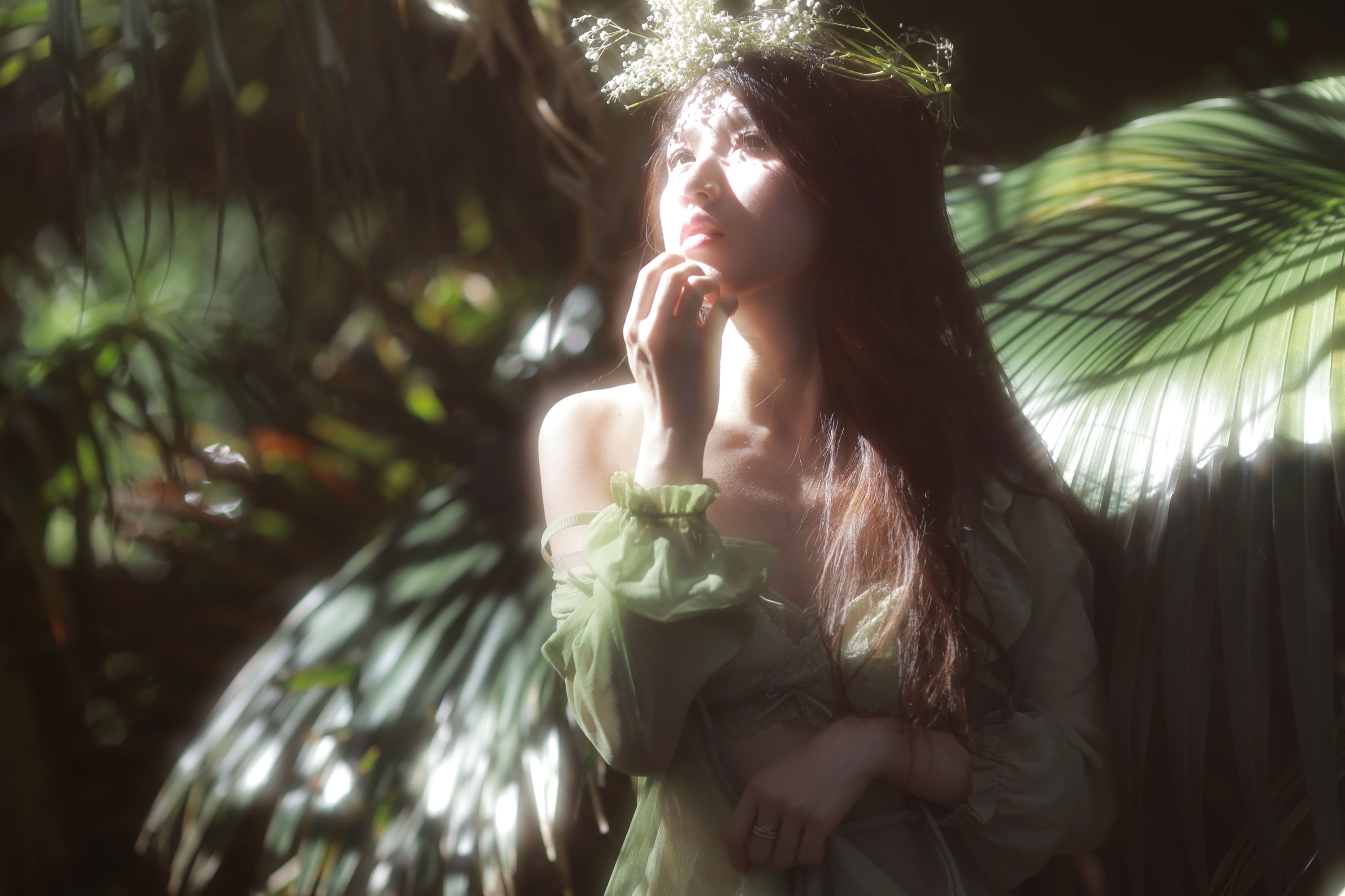 图片[8] - 雨涵 - 《绿意》[24P] - 机器猫次元 - 机器猫次元