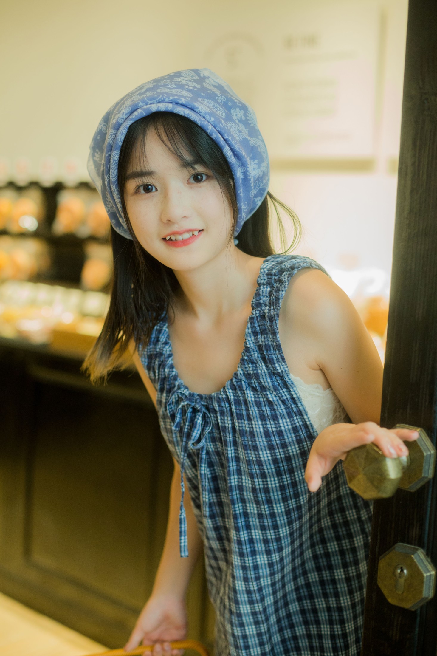 图片[3] - 小怡妹妹cute - 《面包店打工日》[34P] - 机器猫次元 - 机器猫次元