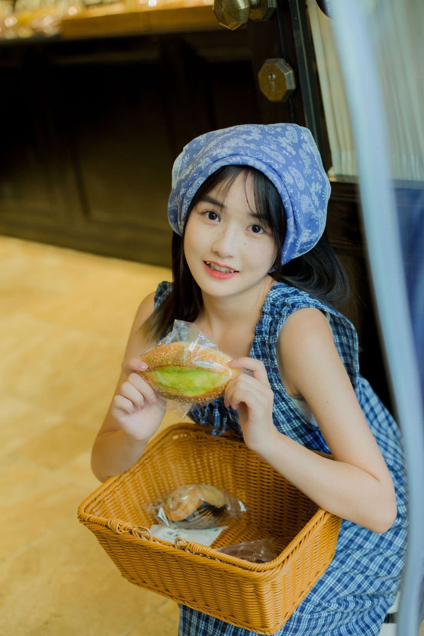 图片[7] - 小怡妹妹cute - 《面包店打工日》[34P] - 机器猫次元 - 机器猫次元