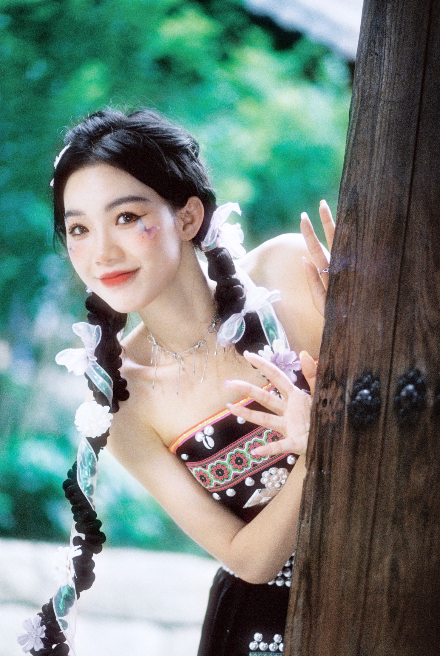 图片[3] - 晚小九 - 《哈尼族甜妹》[28P] - 机器猫次元 - 机器猫次元