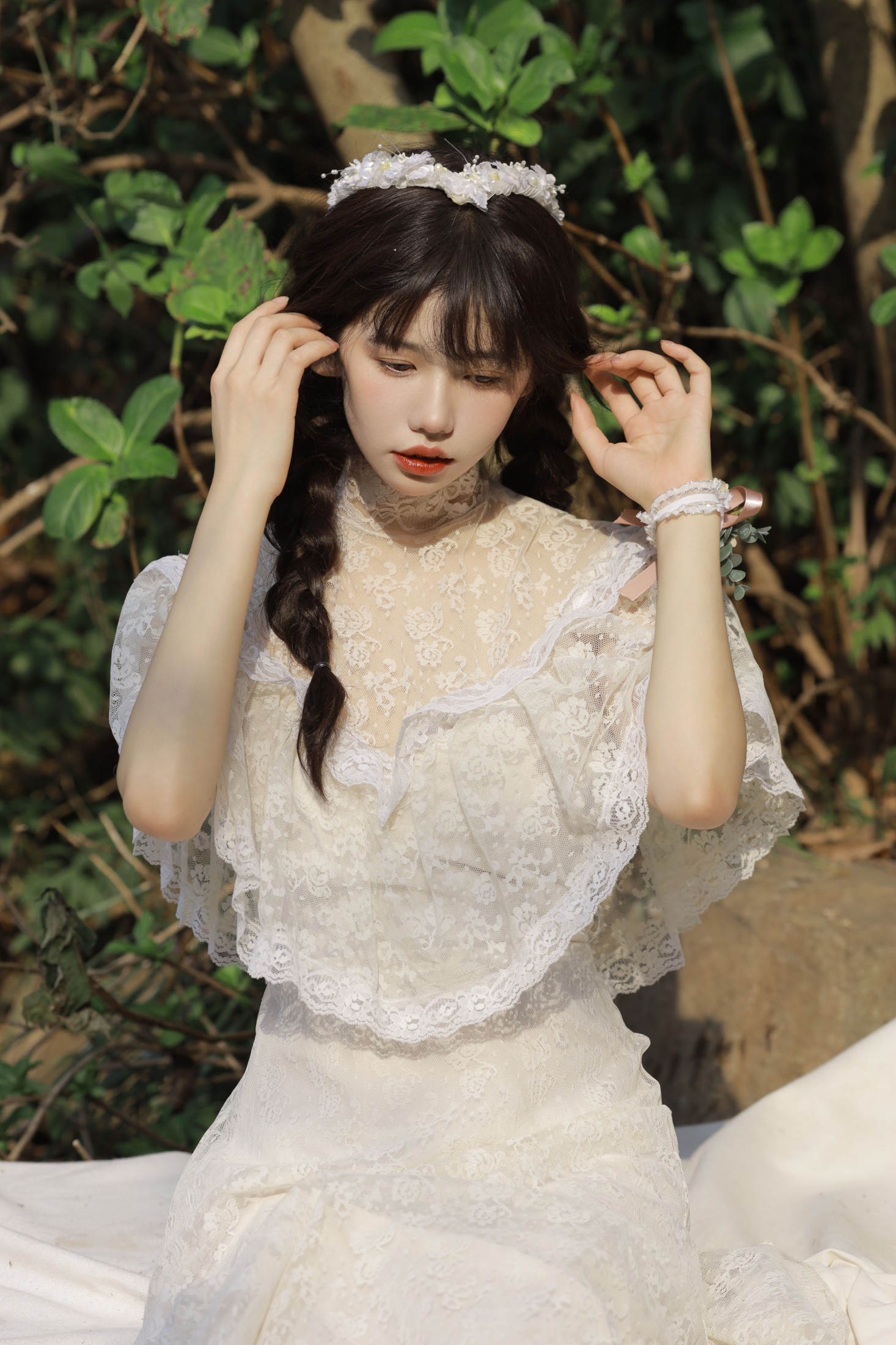 图片[4] - 林木婷子 - 《水边少女》[22P] - 机器猫次元 - 机器猫次元