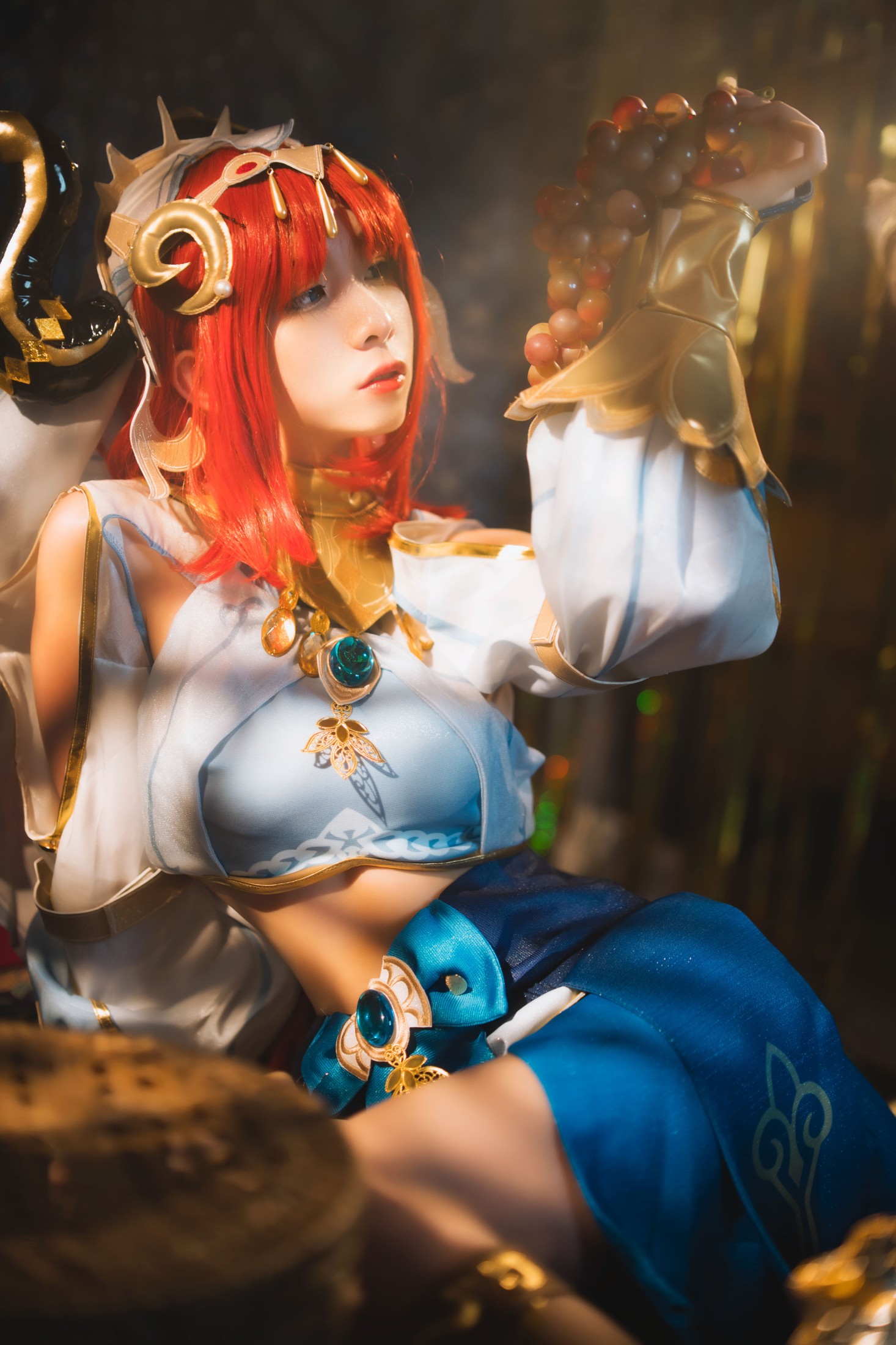 图片[8] - 清青琴玖 - 《原神COS · 妮露》[30P] - 机器猫次元 - 机器猫次元