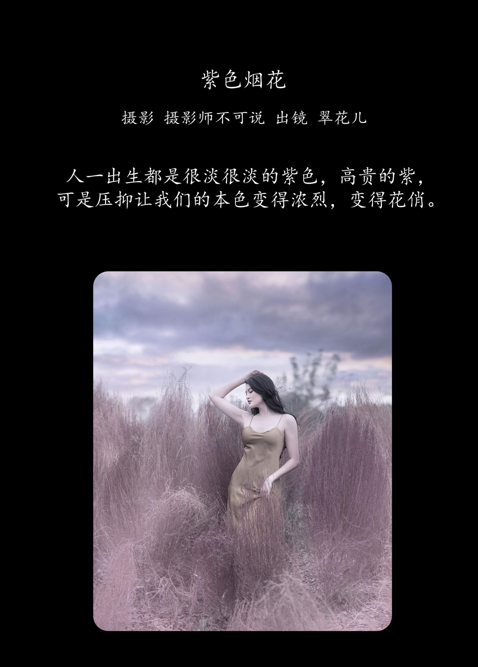 图片[2] - 翠花儿 - 《紫色烟花》[28P] - 机器猫次元 - 机器猫次元
