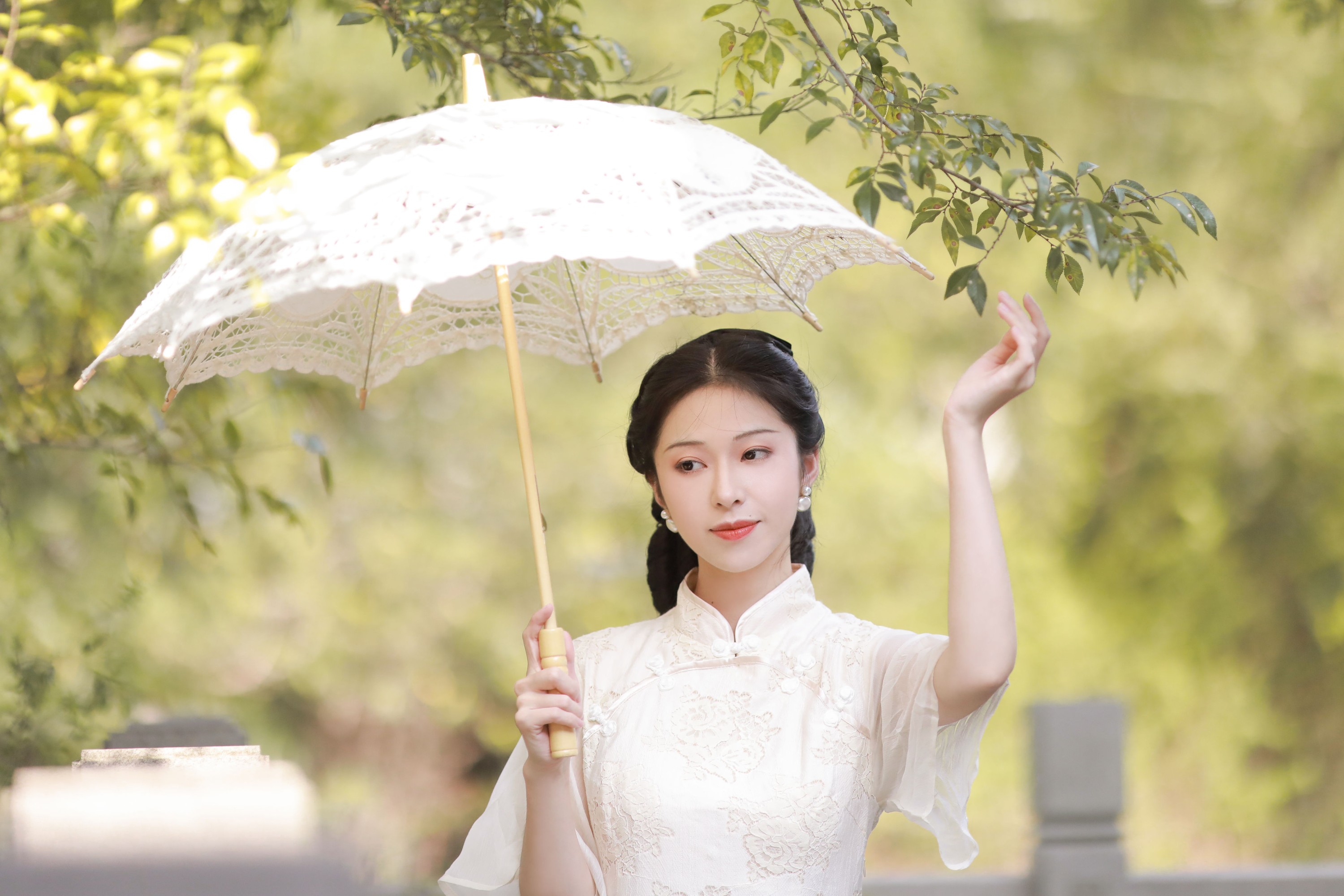 图片[4] - 粉面姑娘 - 《等一阵清风》[31P] - 机器猫次元 - 机器猫次元