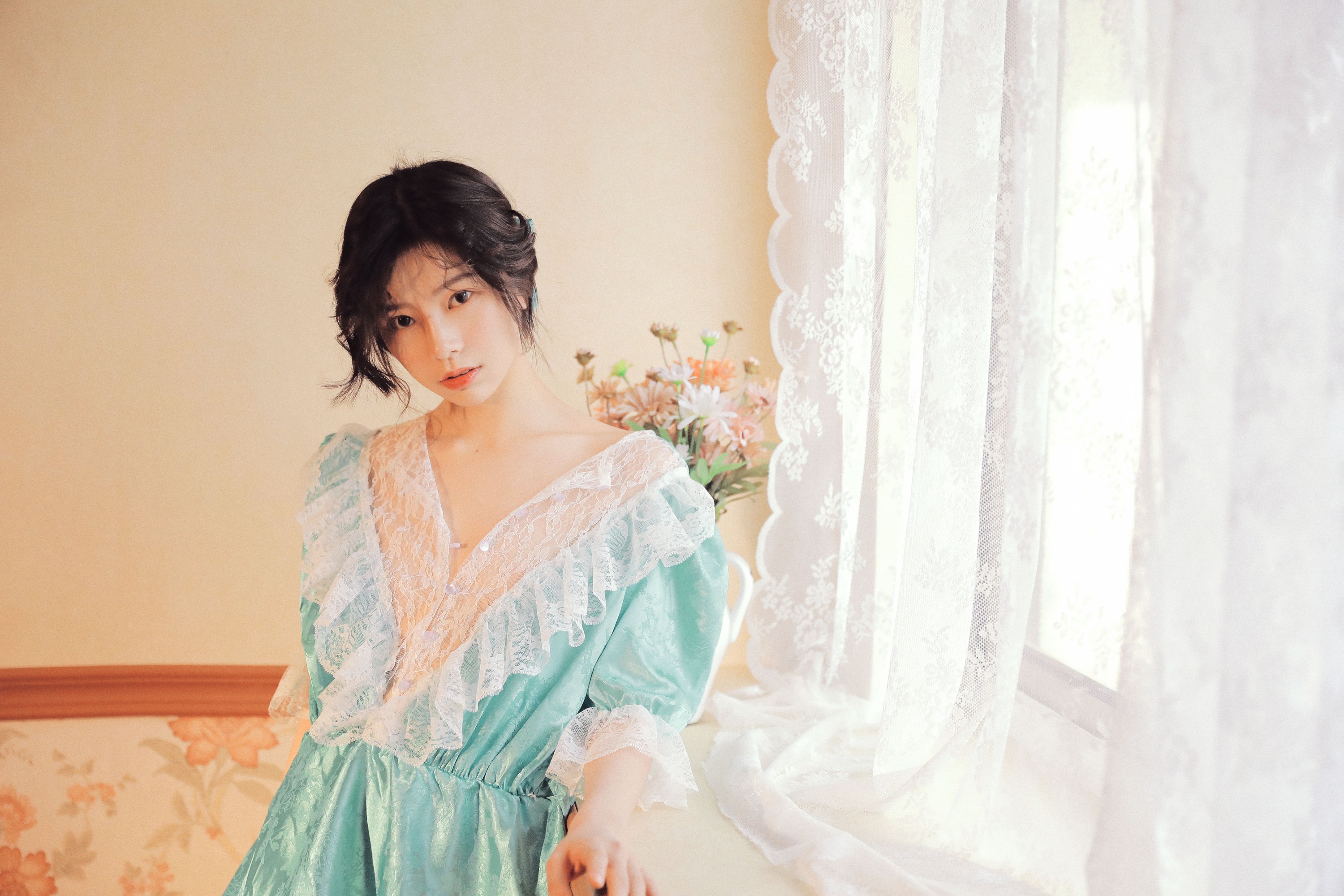 图片[7] - 桃芊鱼 - 《窗边少女》[35P] - 机器猫次元 - 机器猫次元