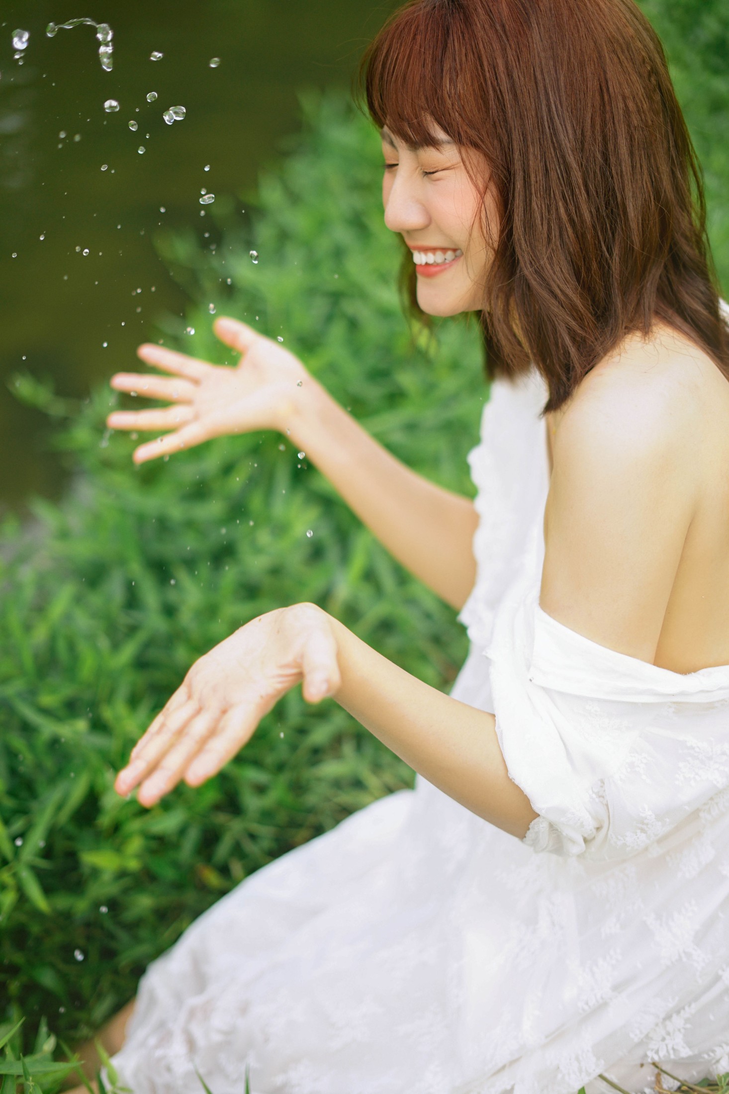 图片[3] - 杨心颖 - 《河边戏水》[22P] - 机器猫次元 - 机器猫次元